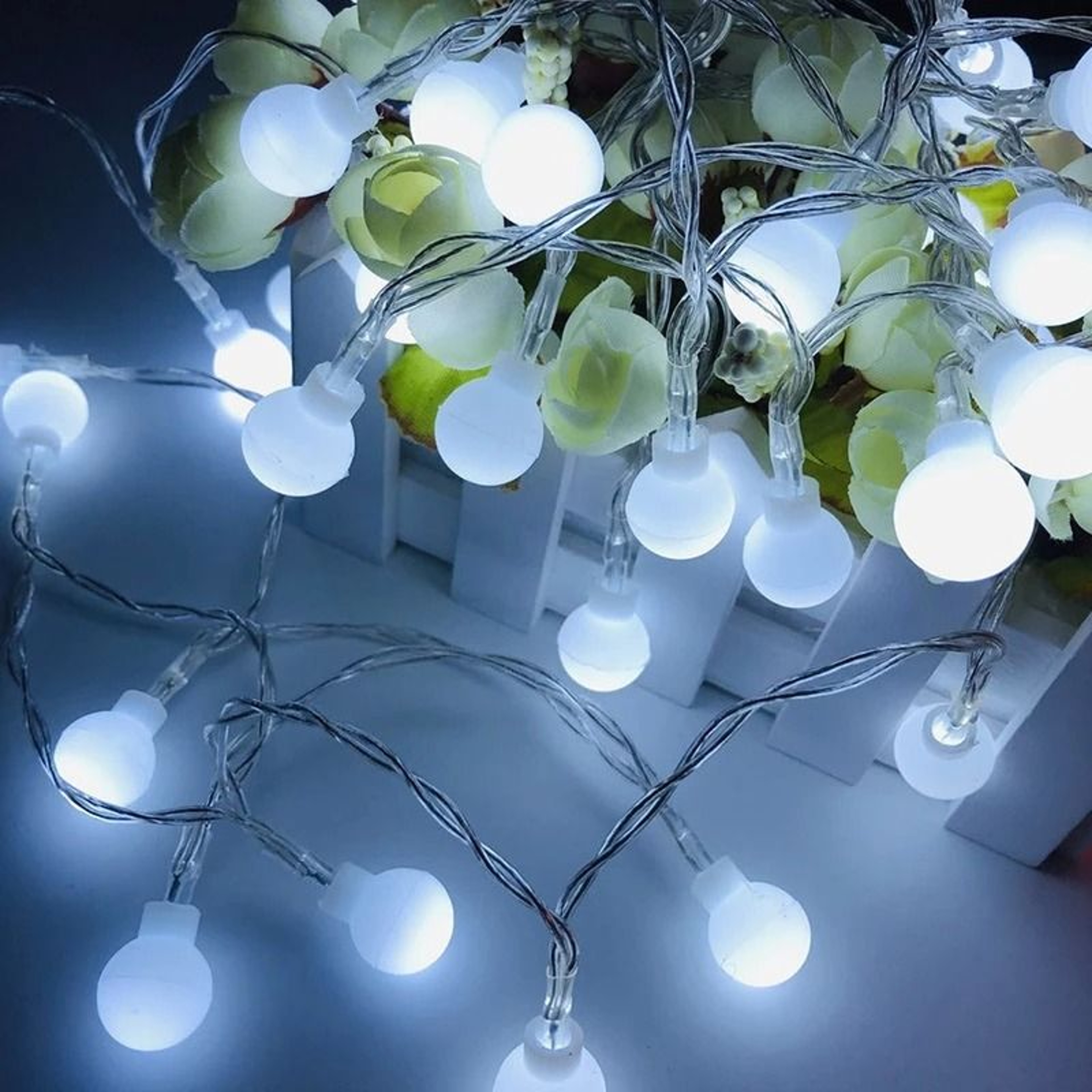 Outdoor Solar Or USB LED String Lights For Garden Decor And Events 6