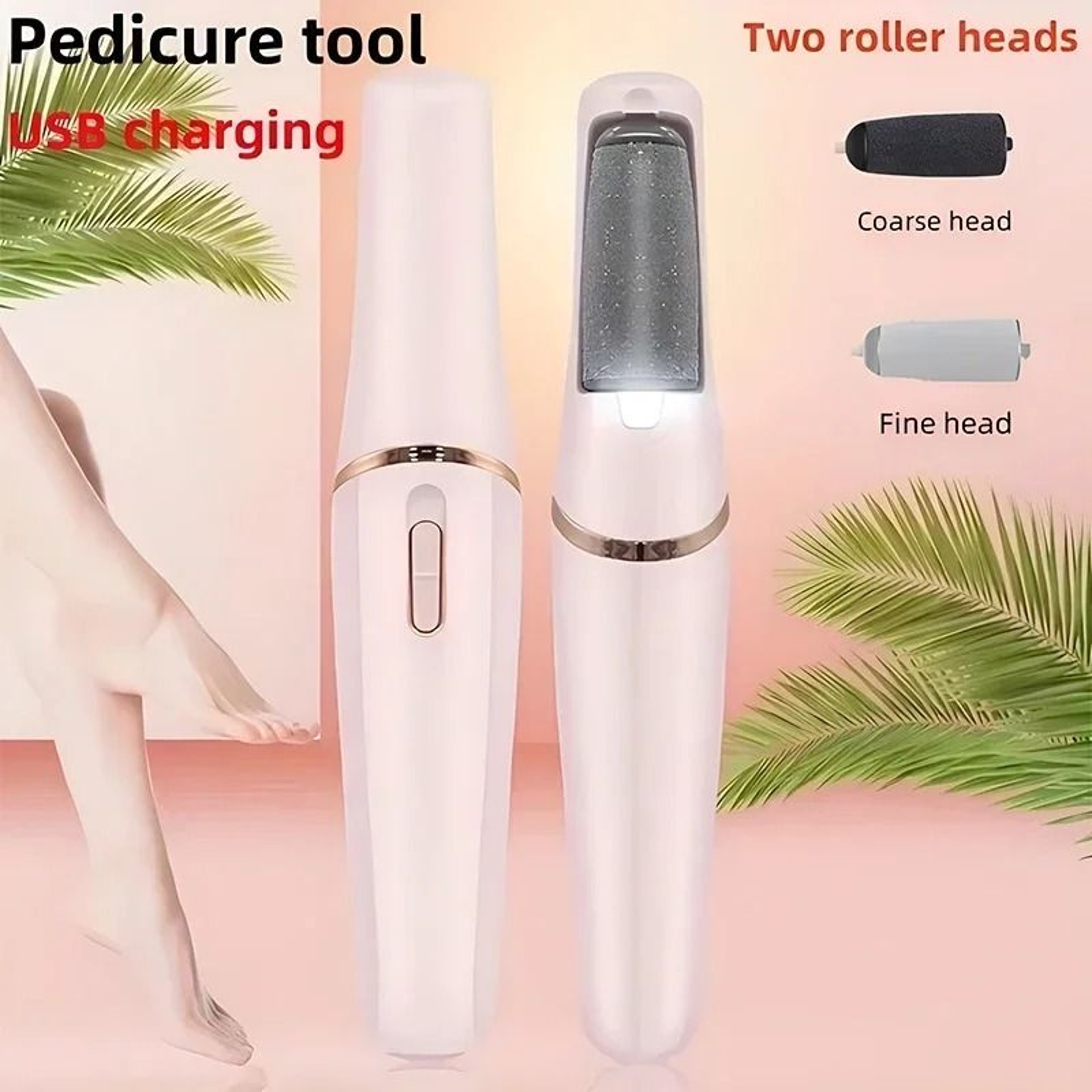 USB Electric Foot File For Smooth Feet And Soft Skin 0