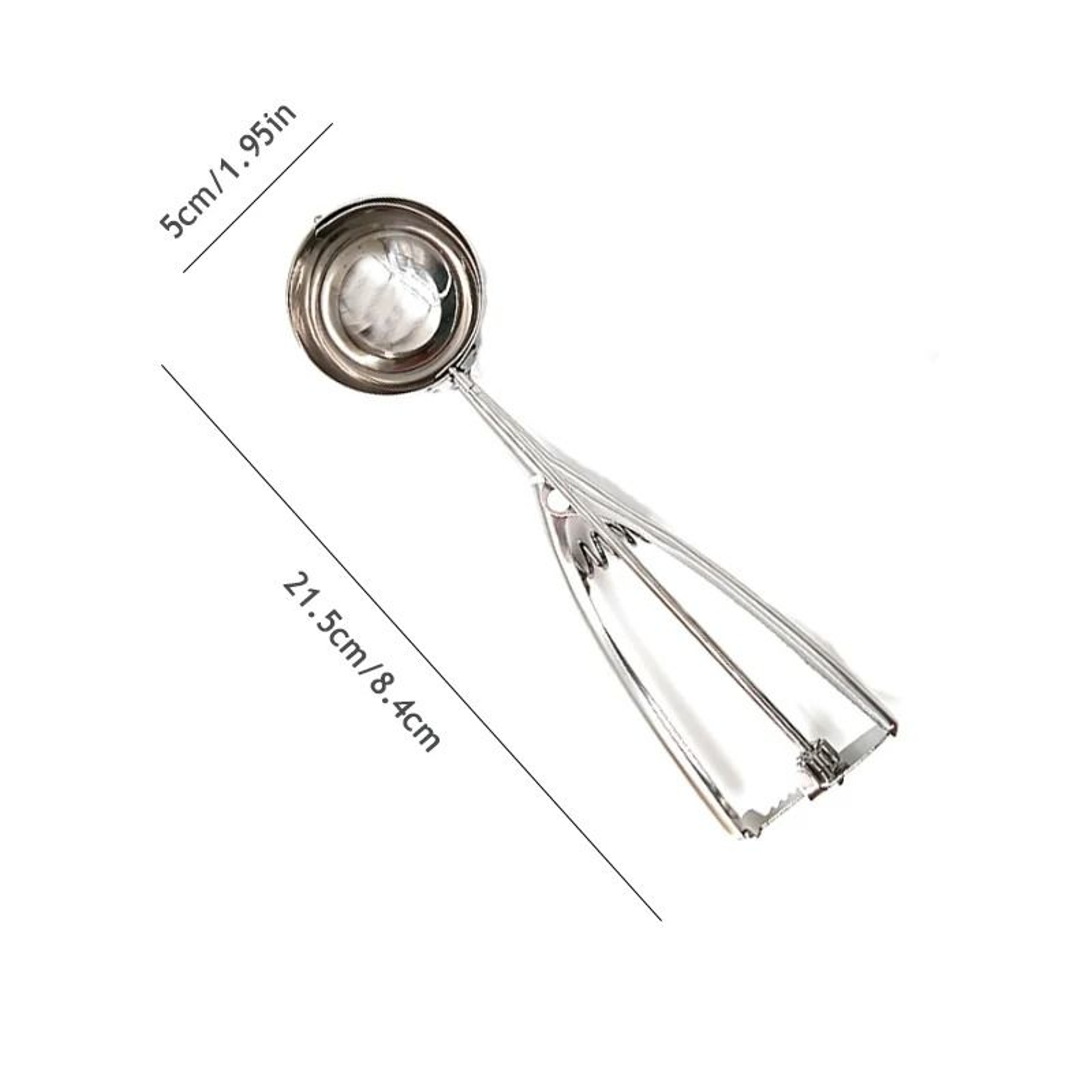 Stainless Steel Ice Cream And Fruit Scoop 2