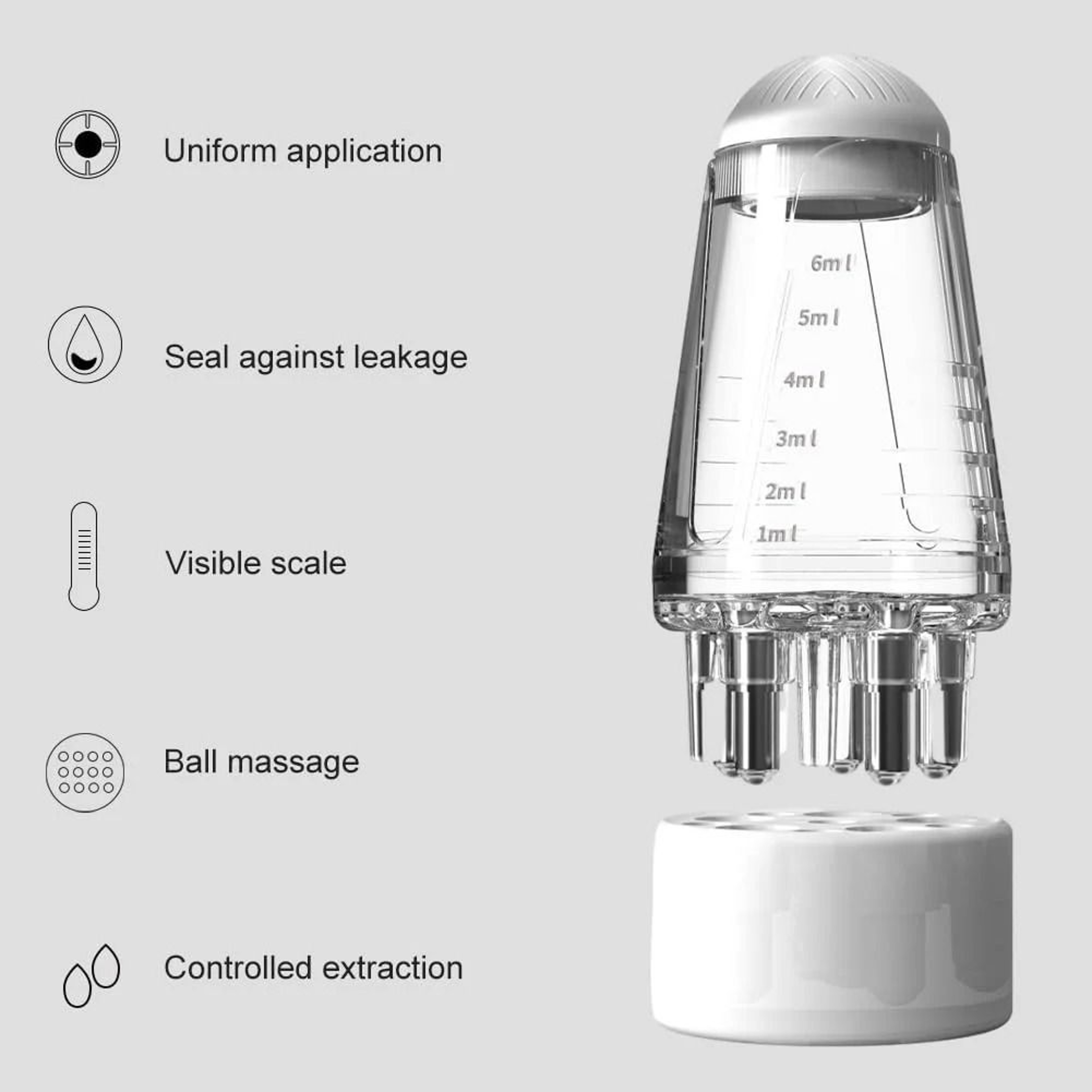 Mini Scalp Applicator Roller Brush 2