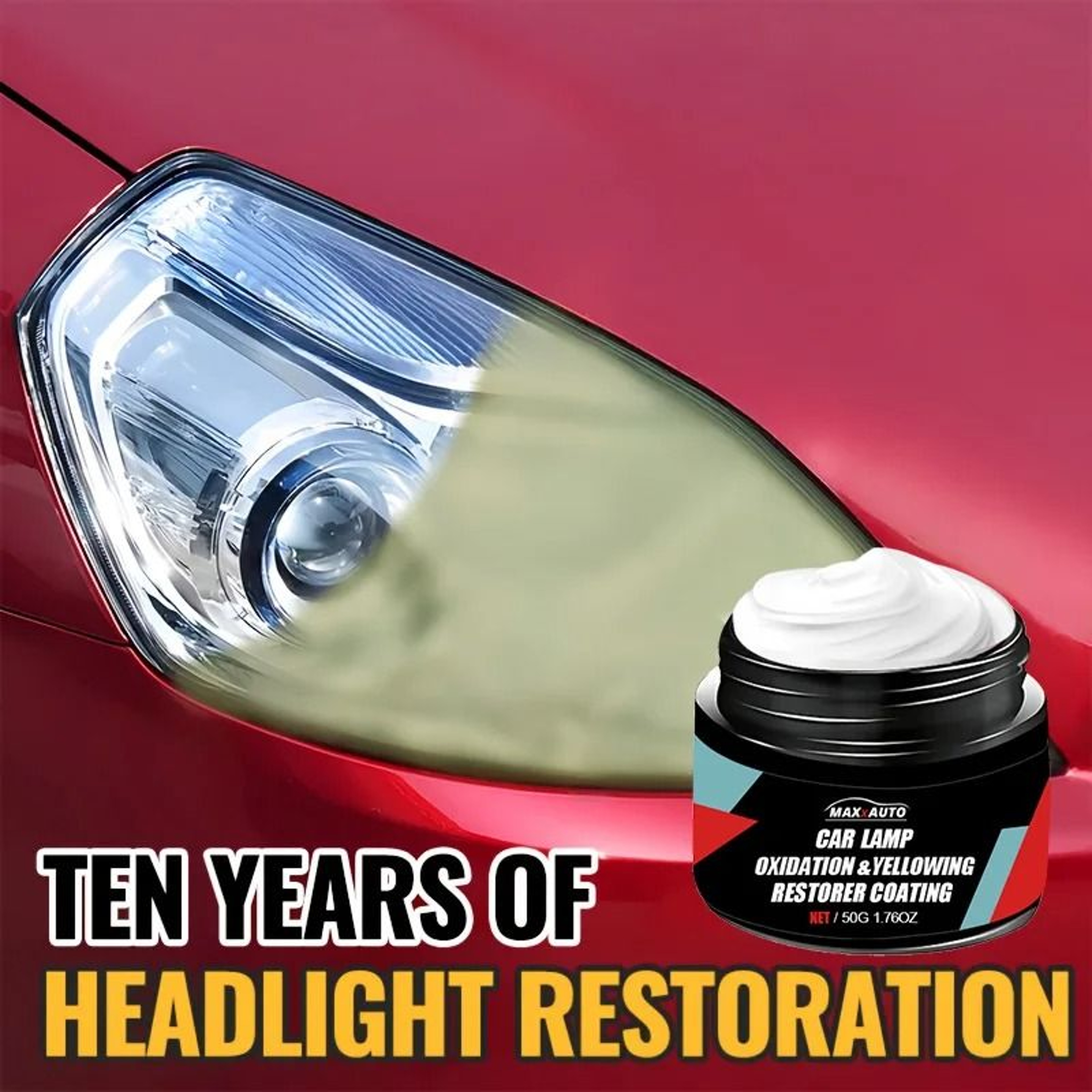 Car Headlight Restoration Kit 3