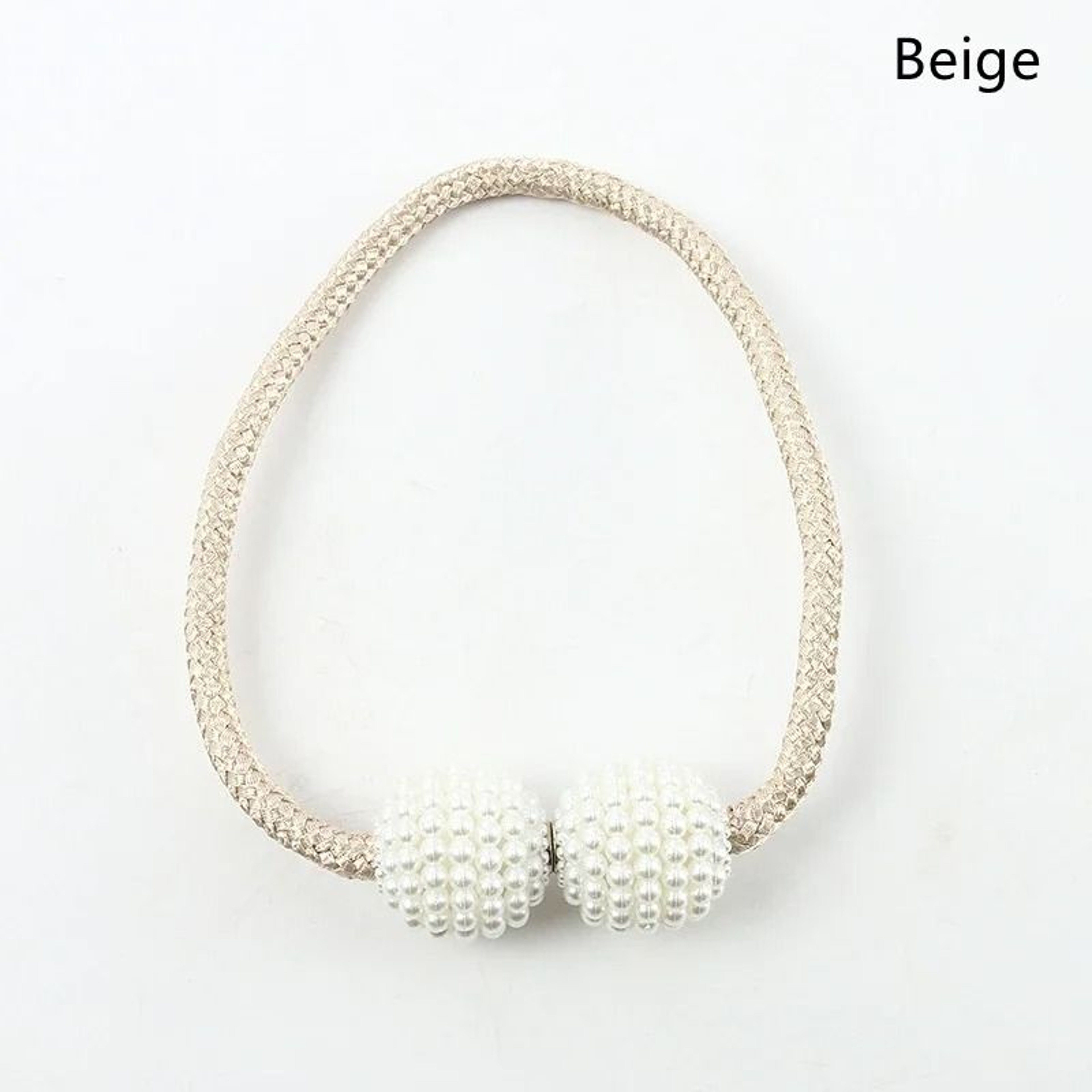 Magnetic Pearl Curtain Clip Tie Back 7