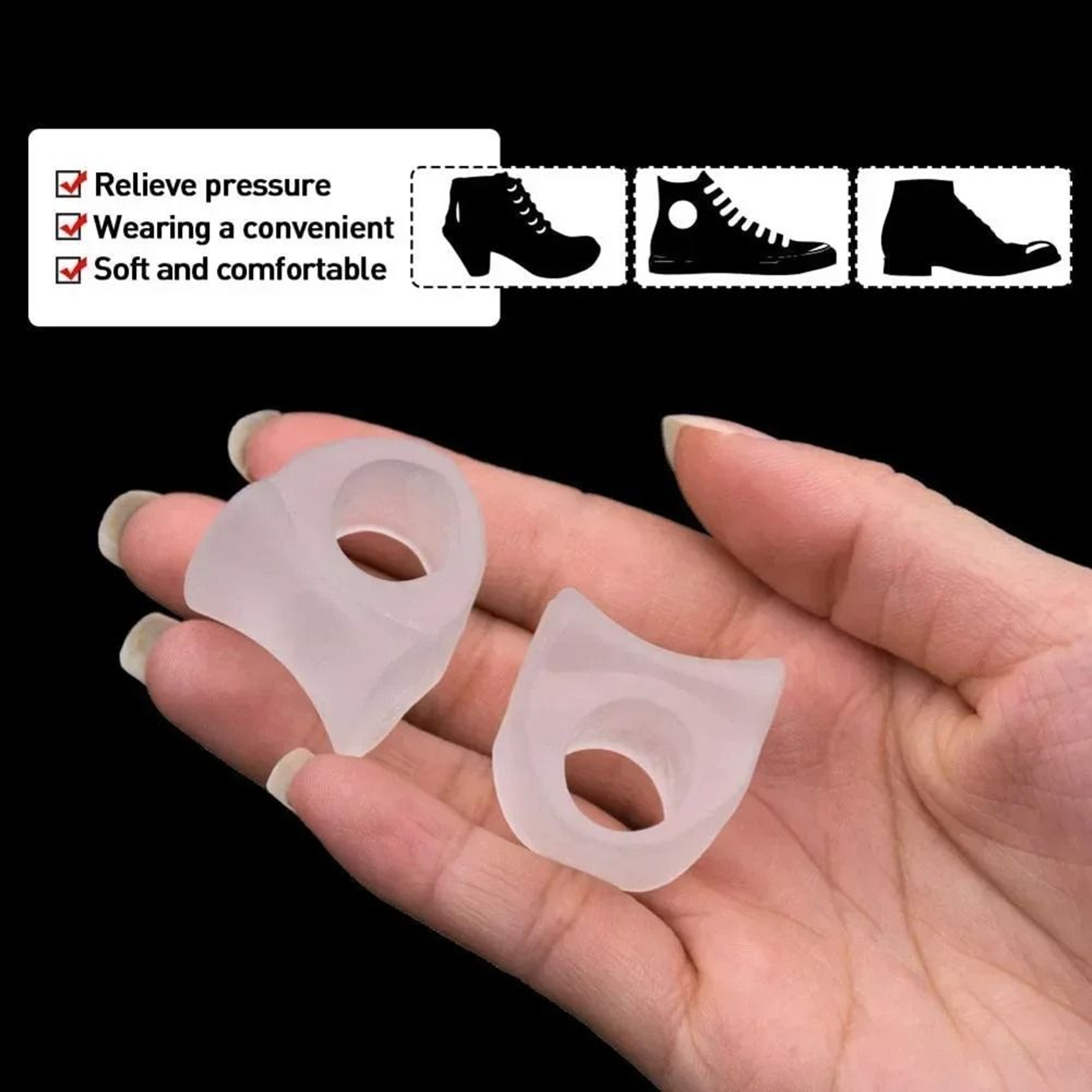 Toe Separator Foot Care Protection Set 2