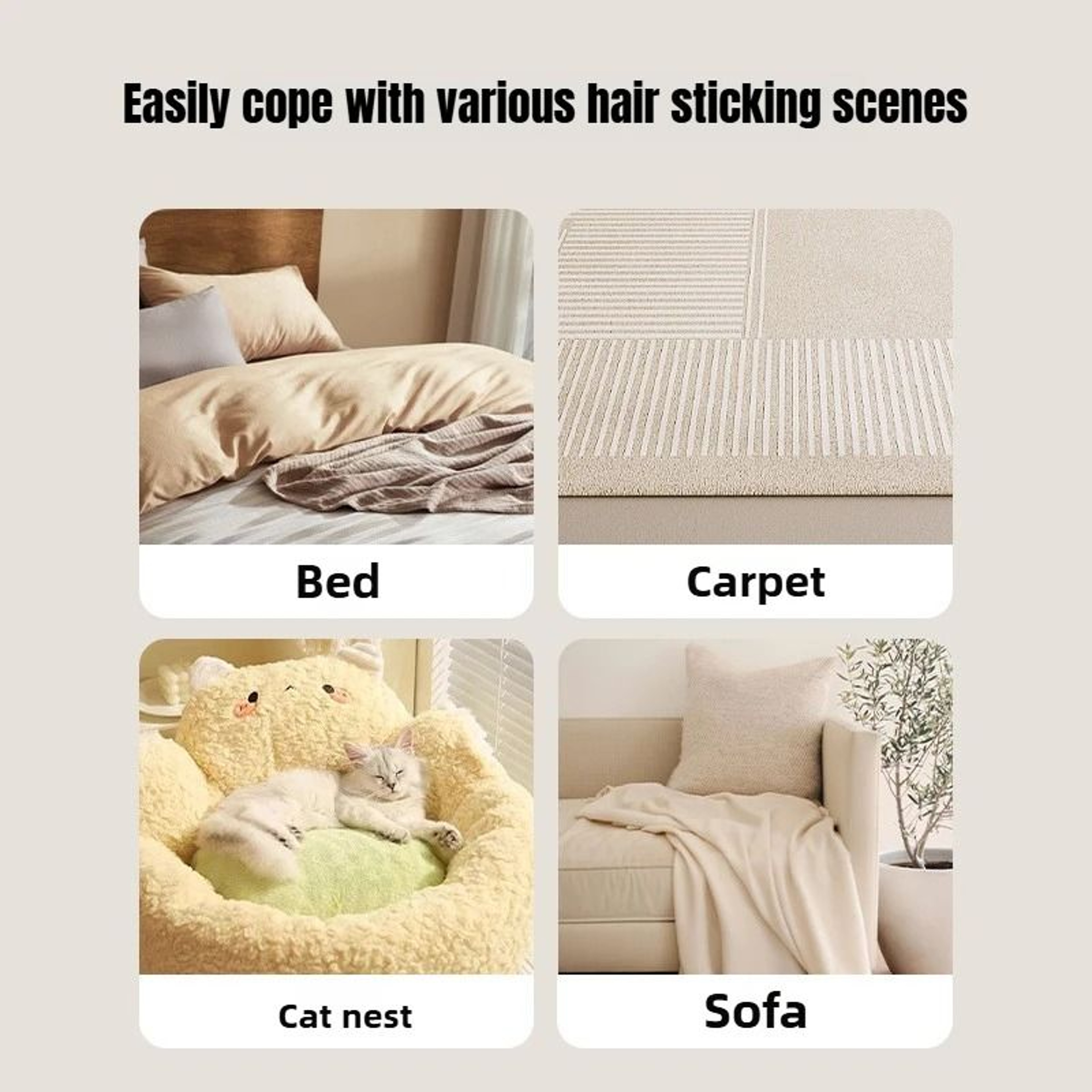 Long Handle Pet Hair Remover Brush 3