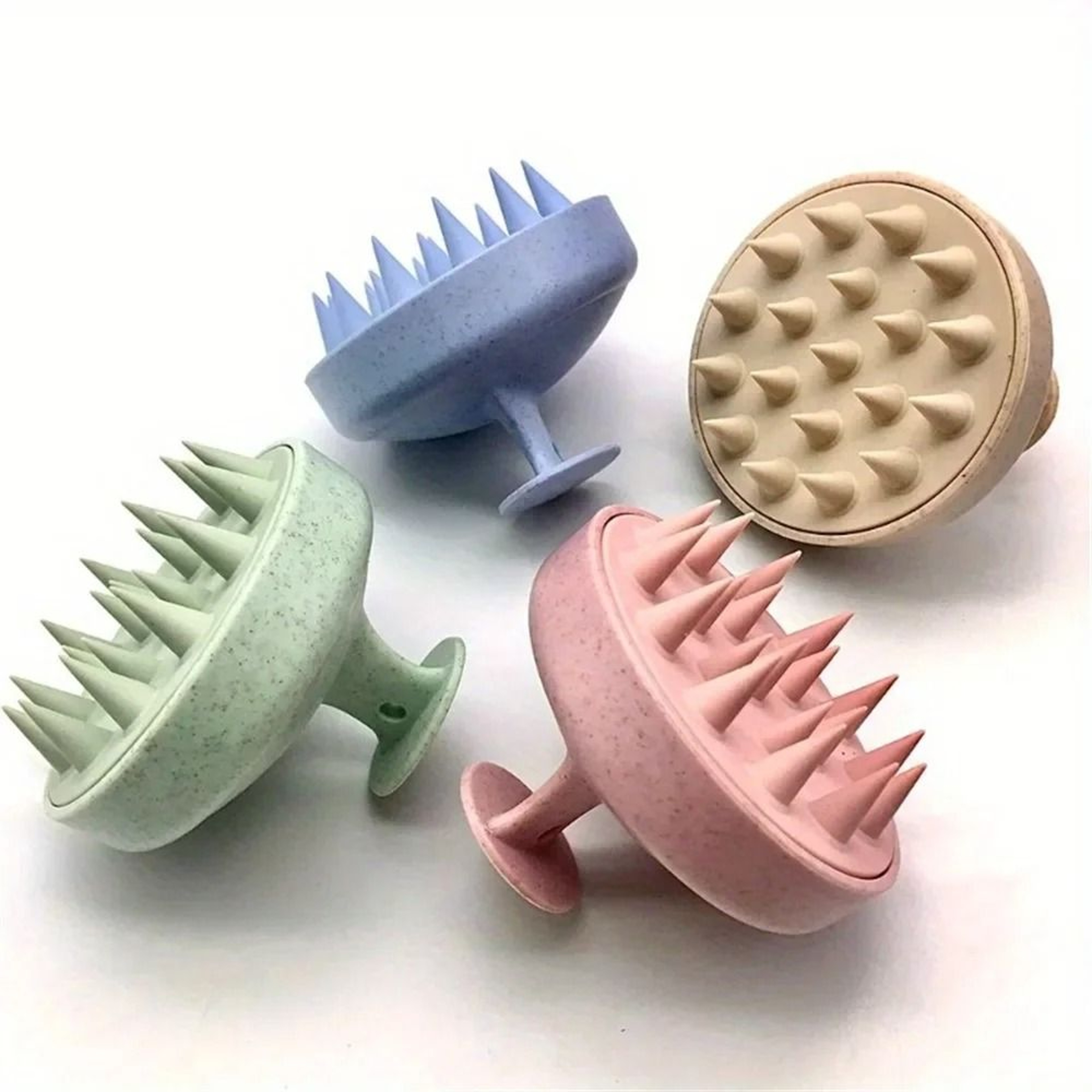 Silicone Scalp Shampoo And Body Massage Brush 0