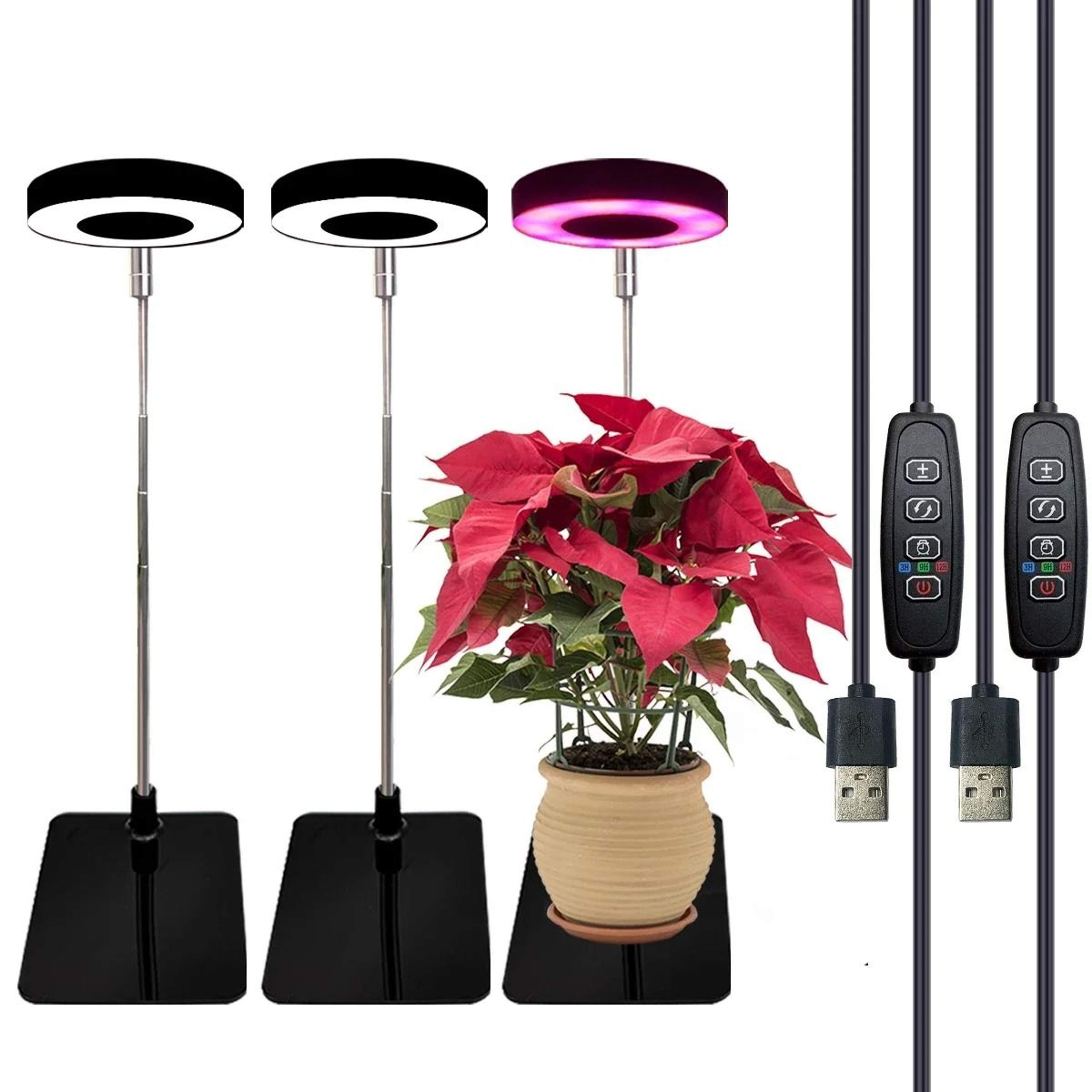 Full Spectrum Indoor Plant Growth Light With Adjustable Stand 7