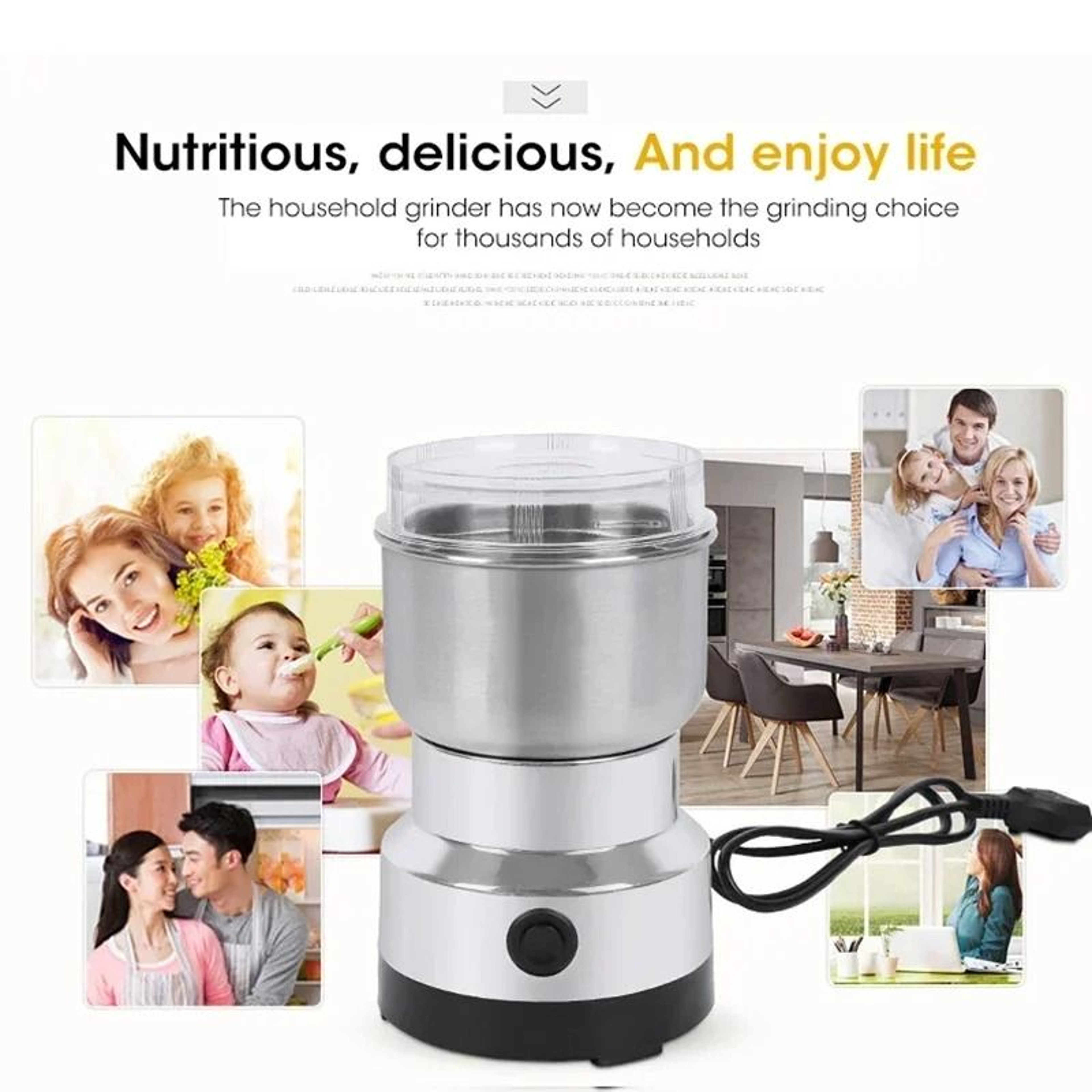 Mini Electric Ultrafine Food Grinder 0