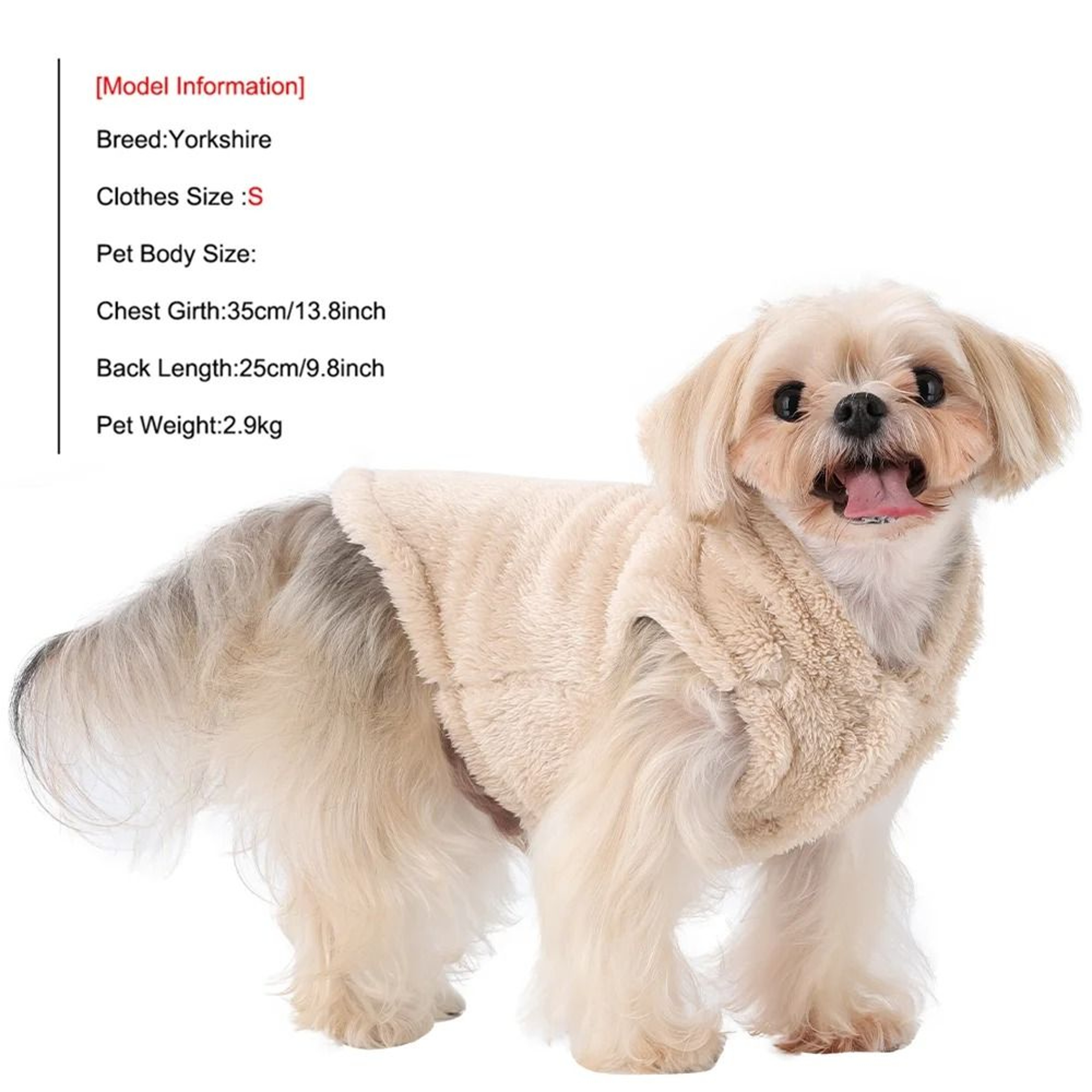 Cozy Rabbit Ear Pet Fleece Hoodie 4