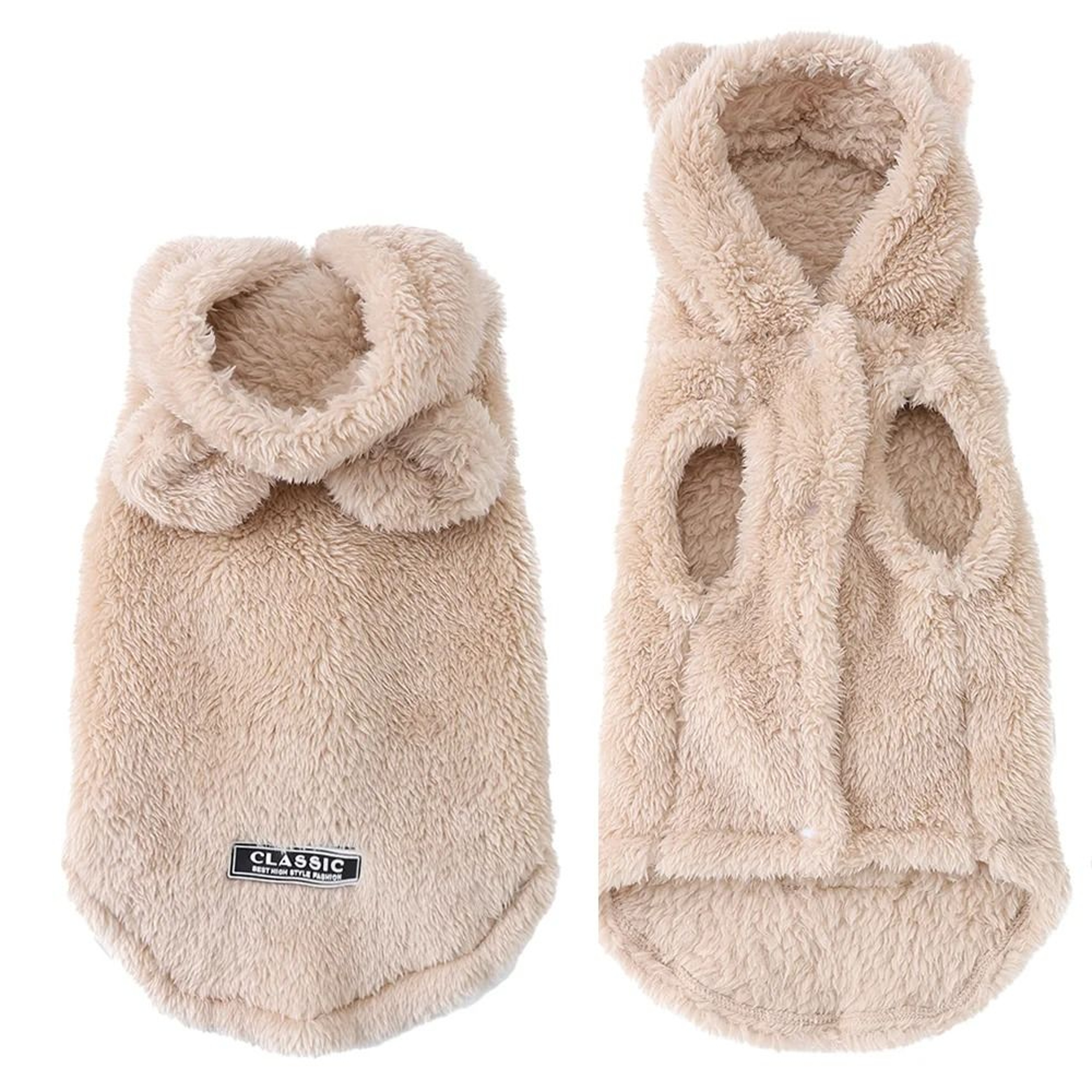Cozy Rabbit Ear Pet Fleece Hoodie 6