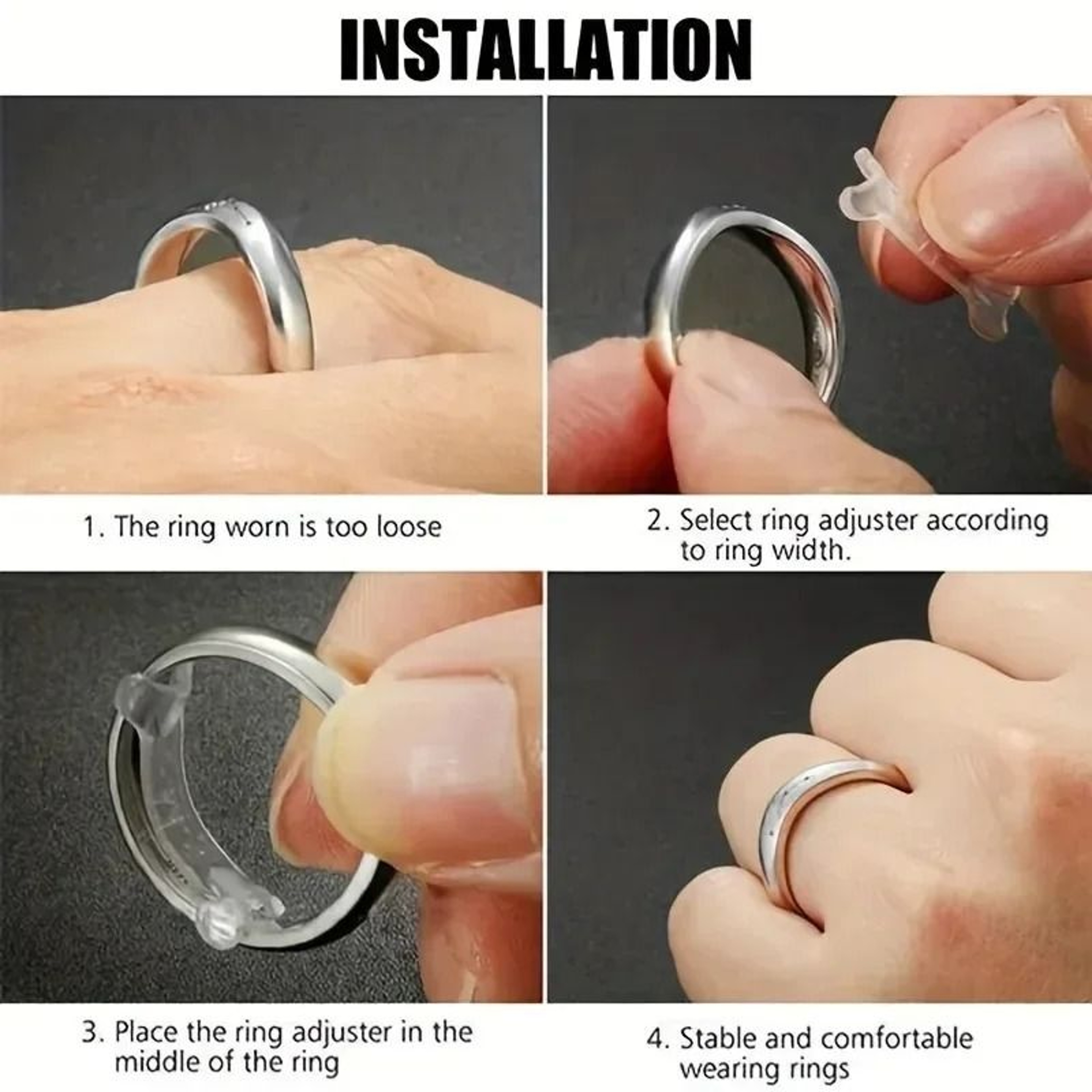 Ring Size Adjustment Pad Set 5