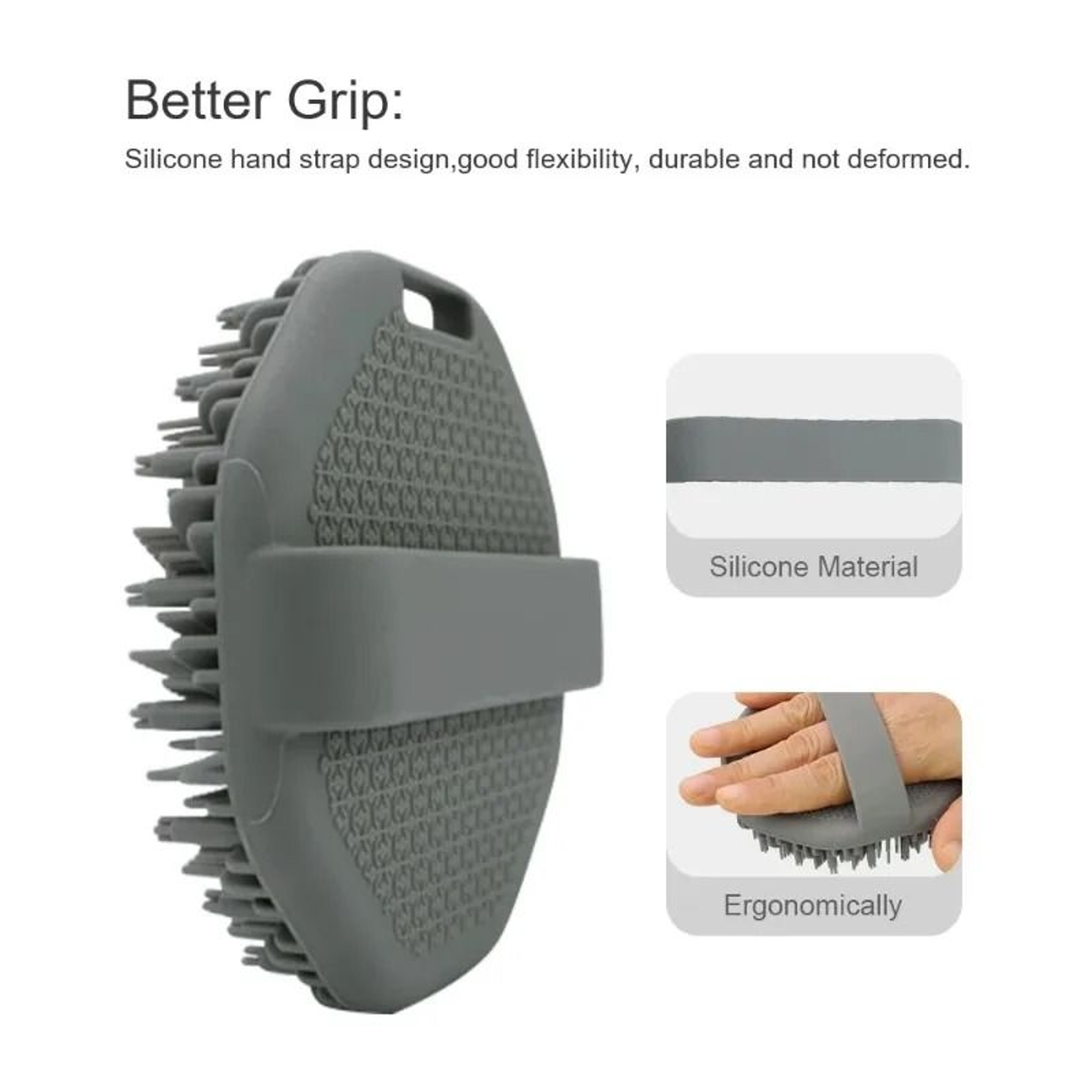 Silicone Exfoliating Bath Brush 2