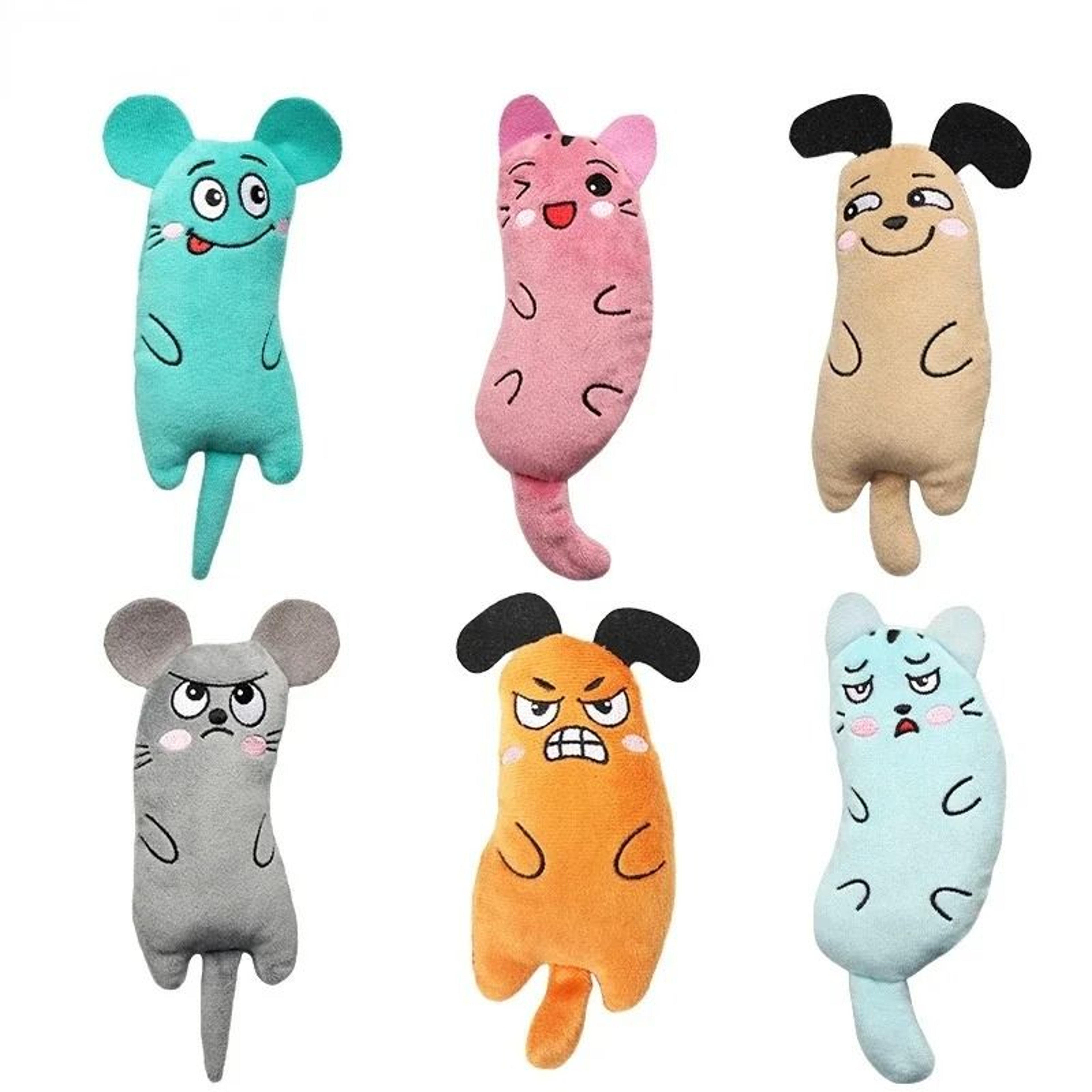 Catnip Chewing Plush Bite Toy 1