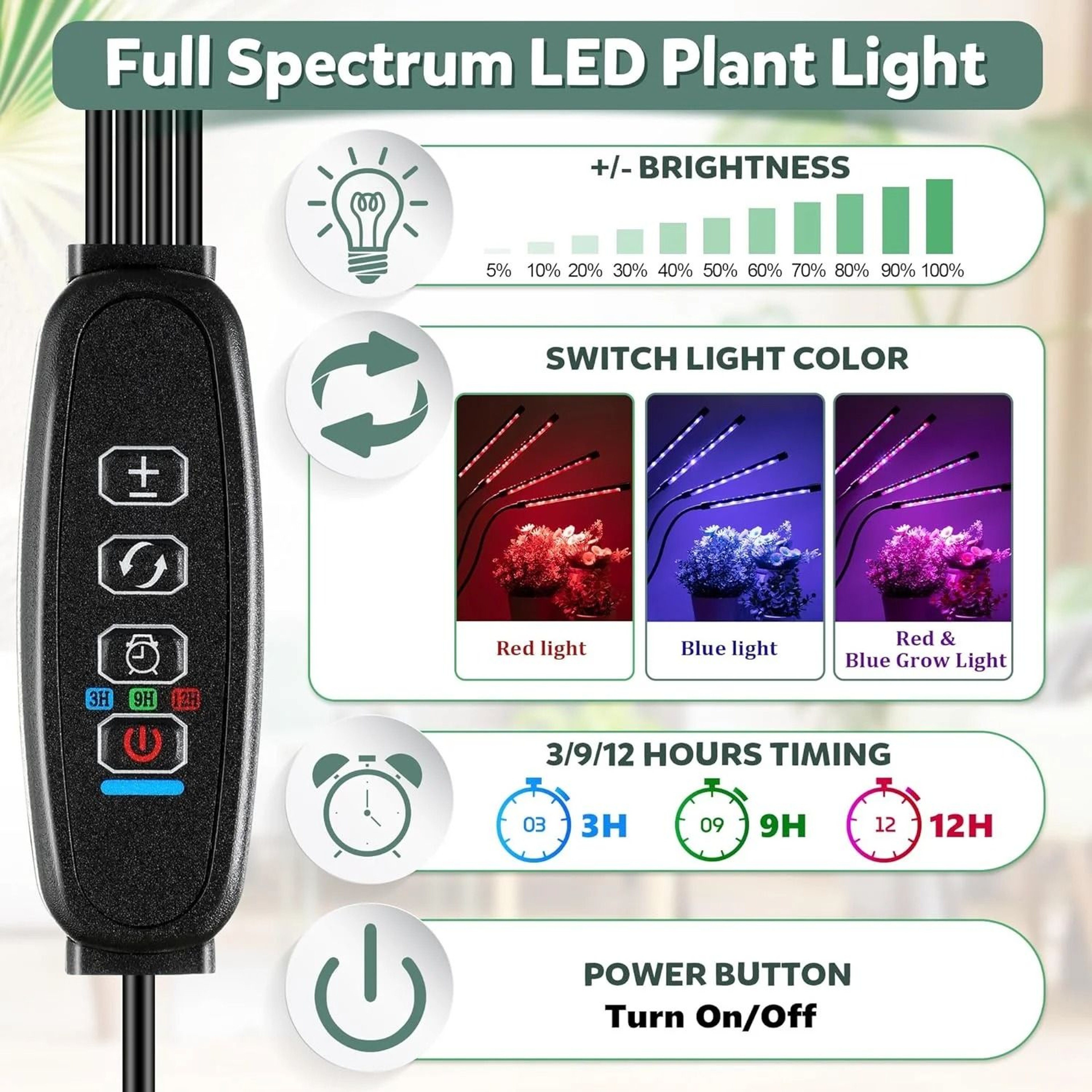 USB Full Spectrum Grow Light 1