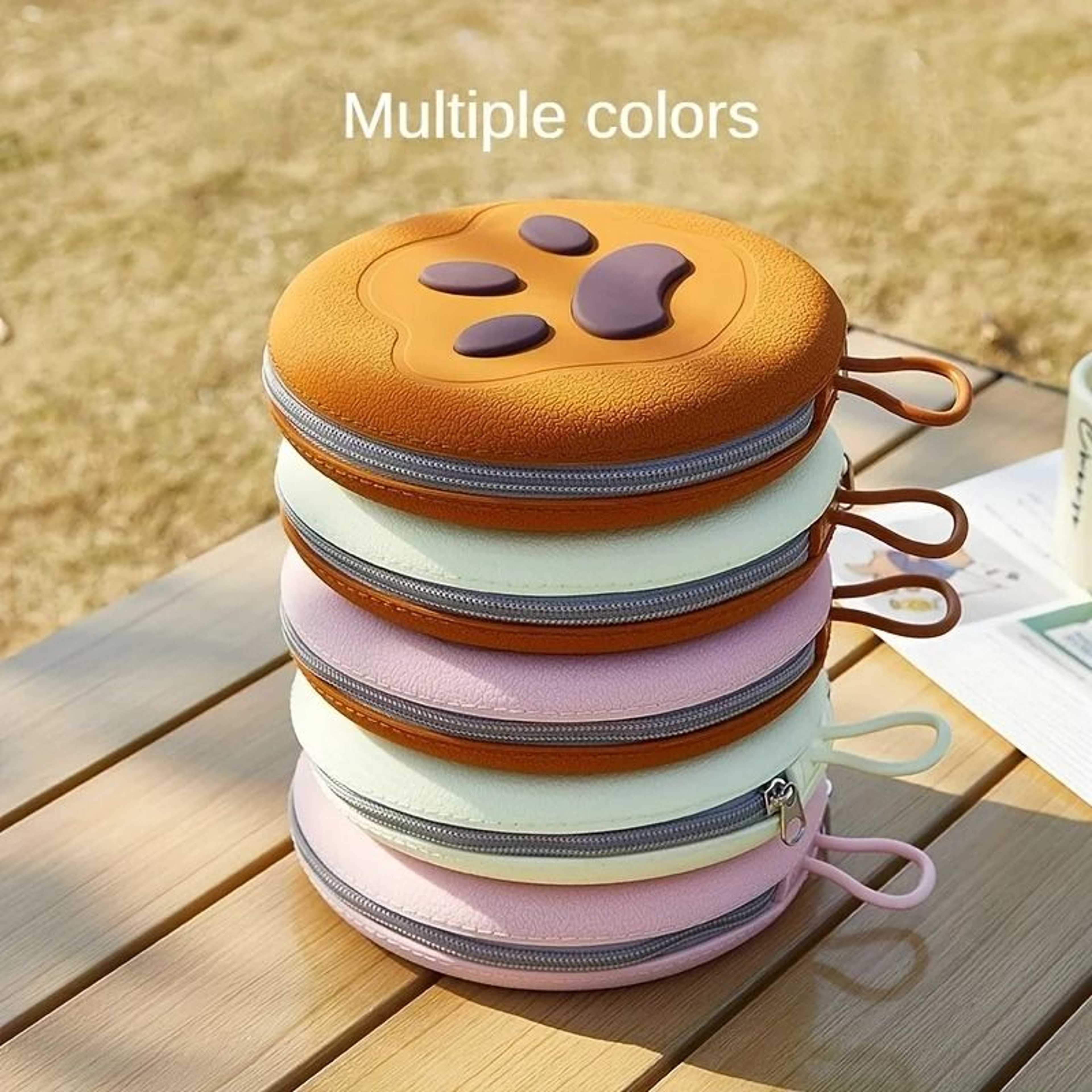 Foldable Silicone Double Pet Bowl 3