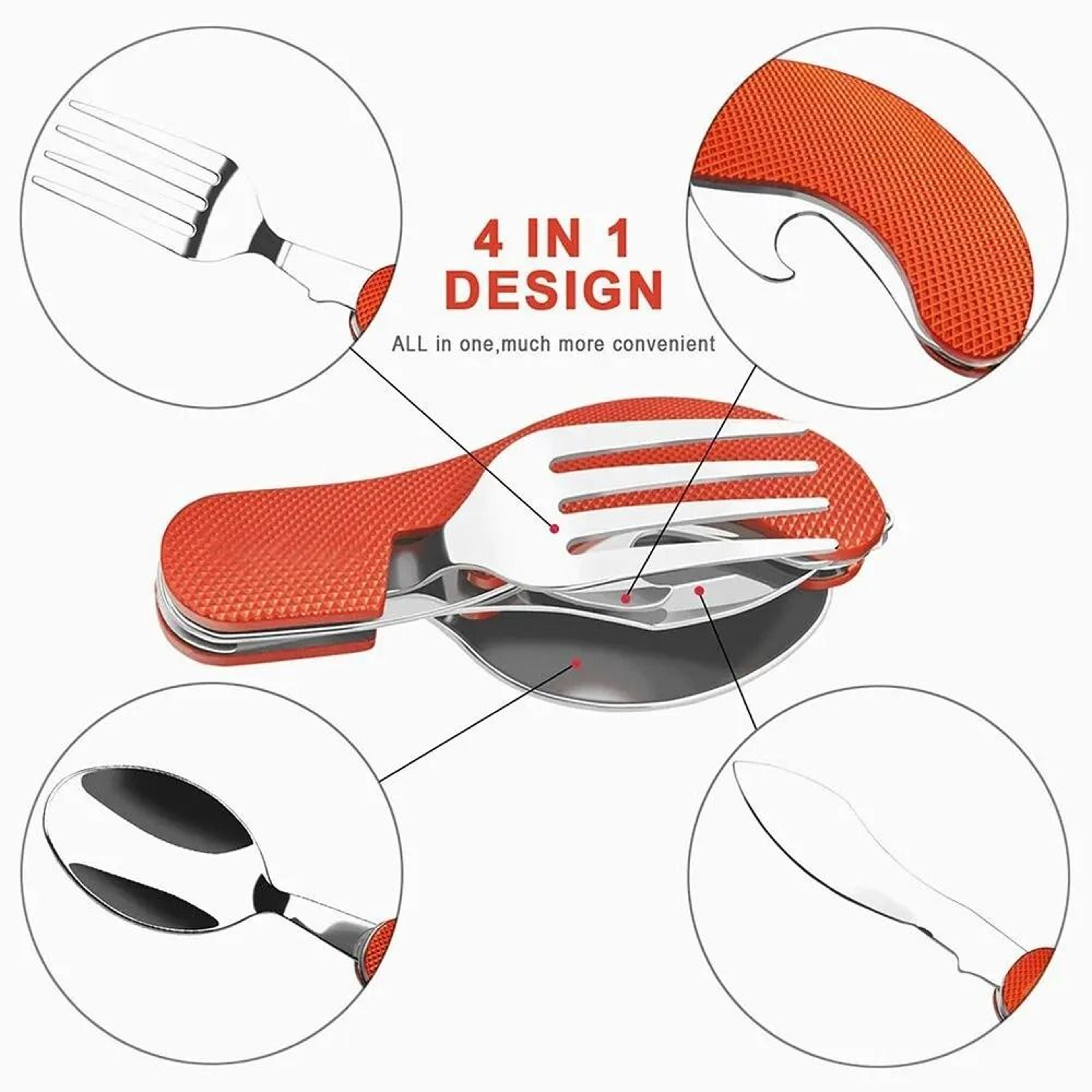 Foldable Camping Utensil Set 2