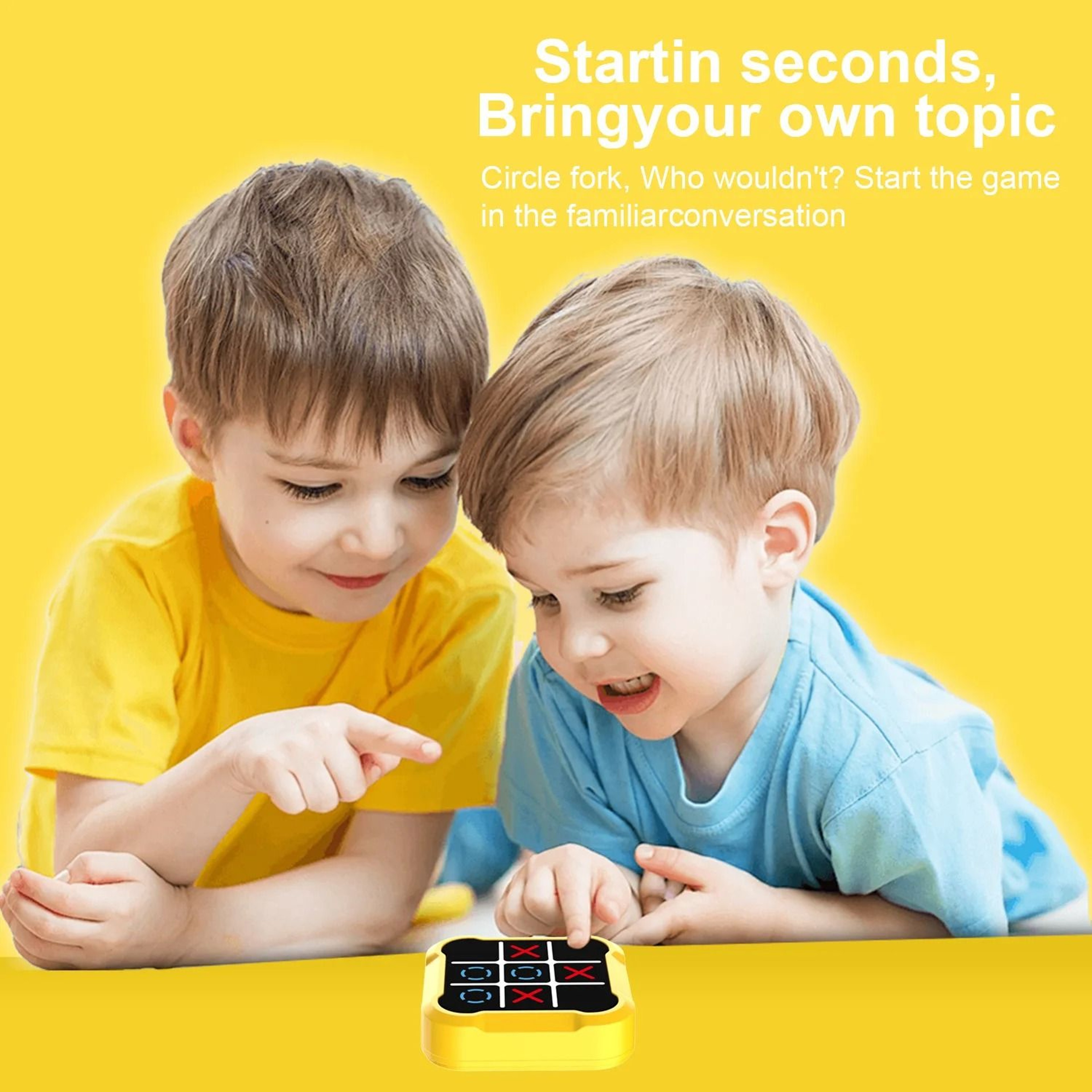 Portable Tic Tac Toe Board Game 4
