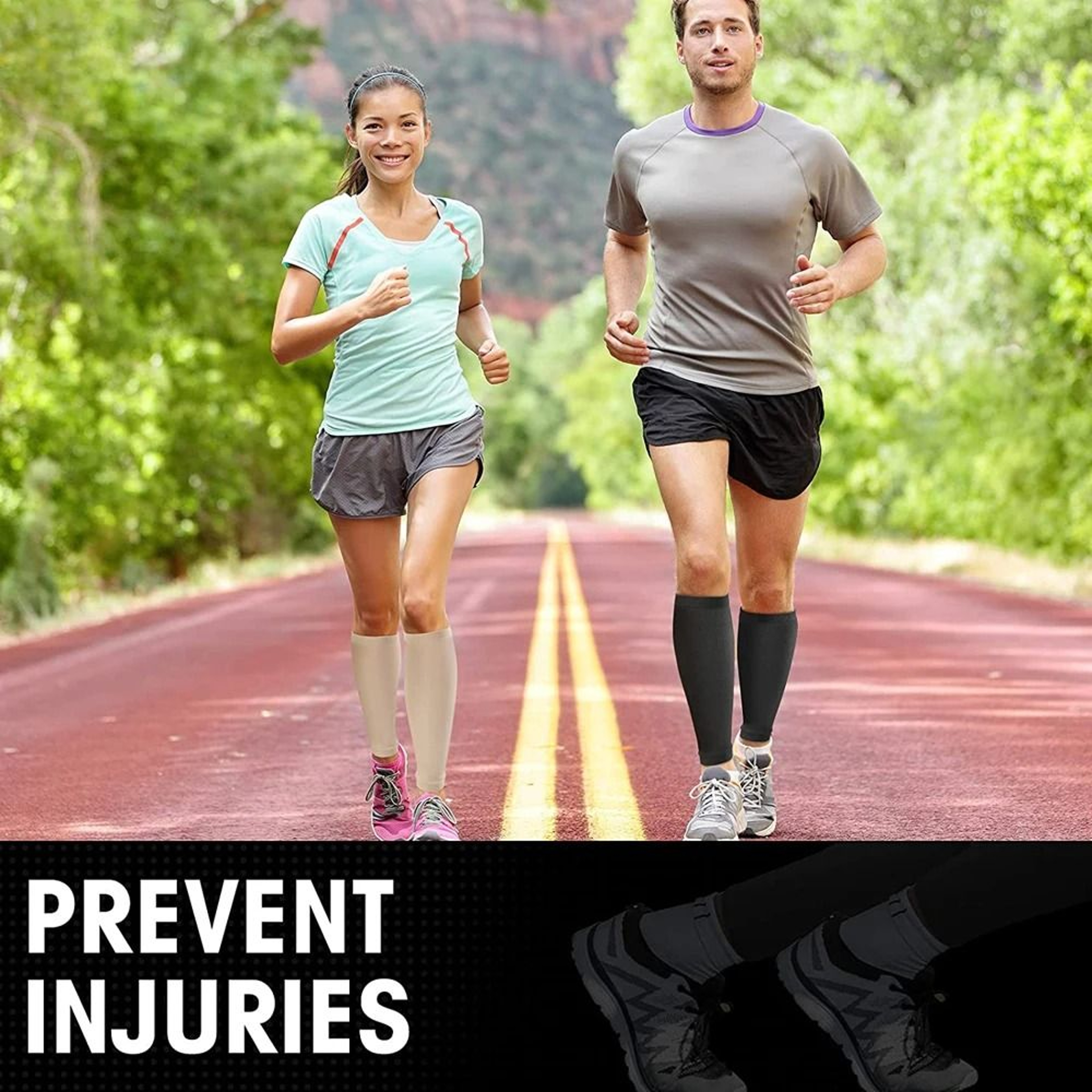 Medical Calf Compression Support Sleeves 5