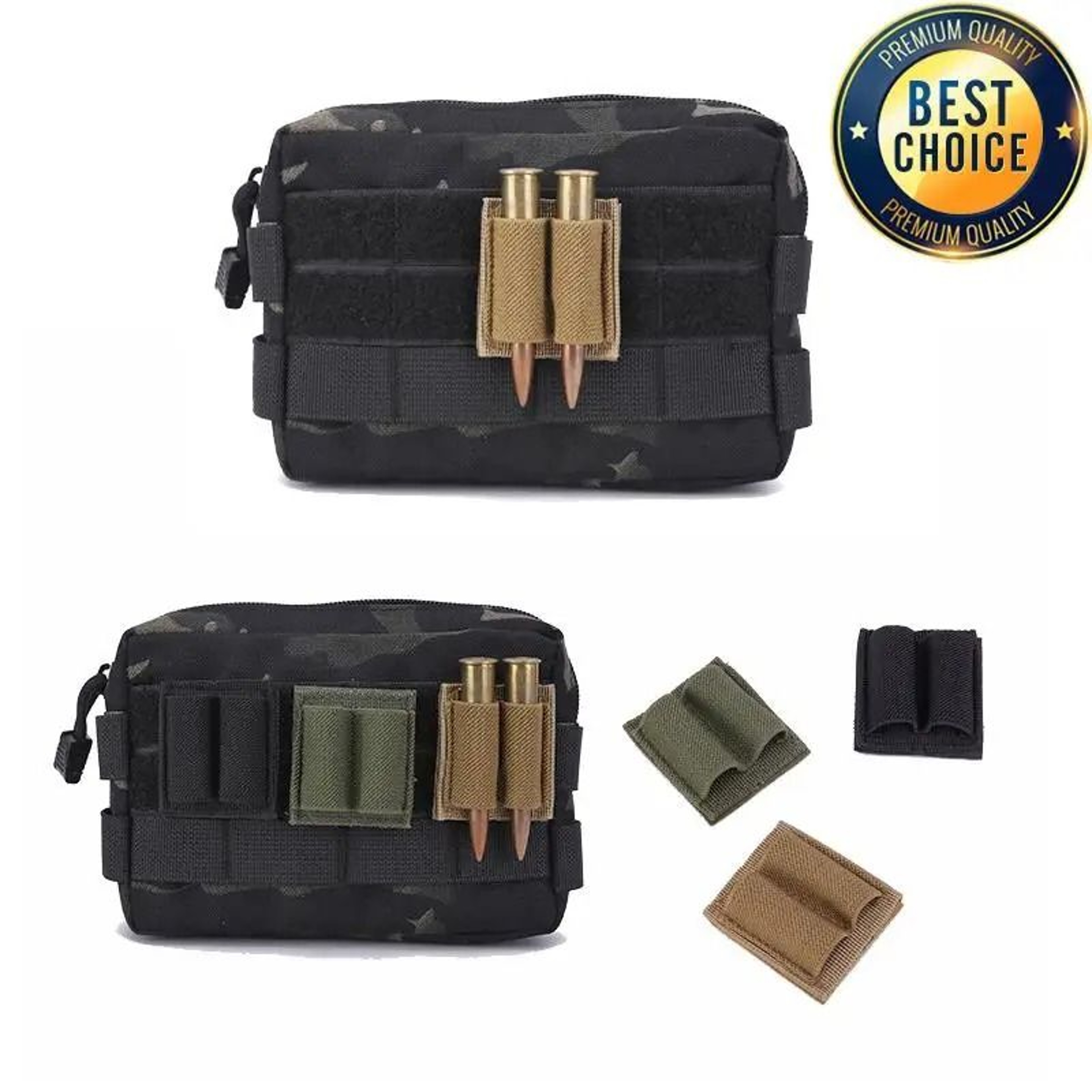 Tactical Two Round Ammo Holder Patch 0
