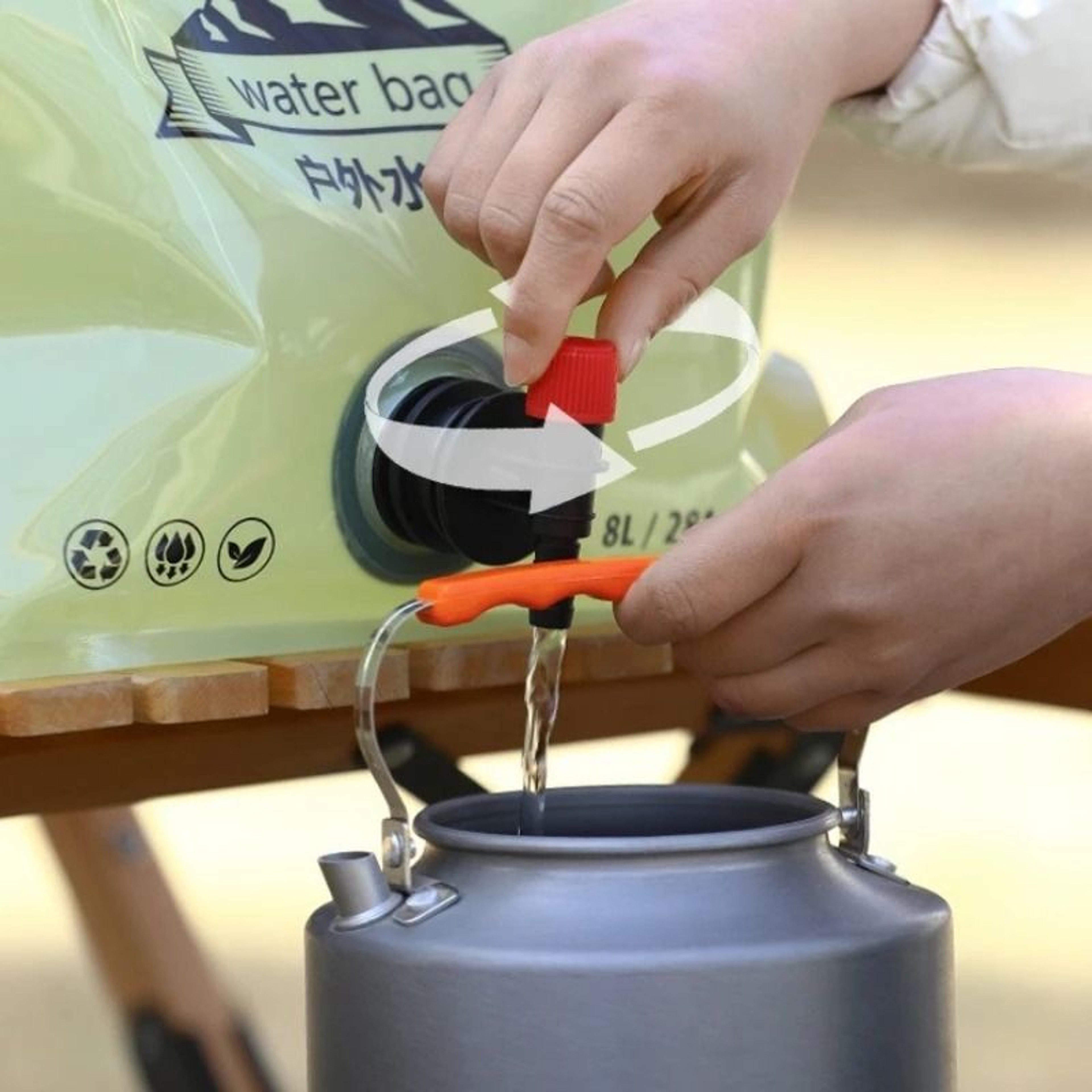 Foldable Outdoor Water Storage Bag 2