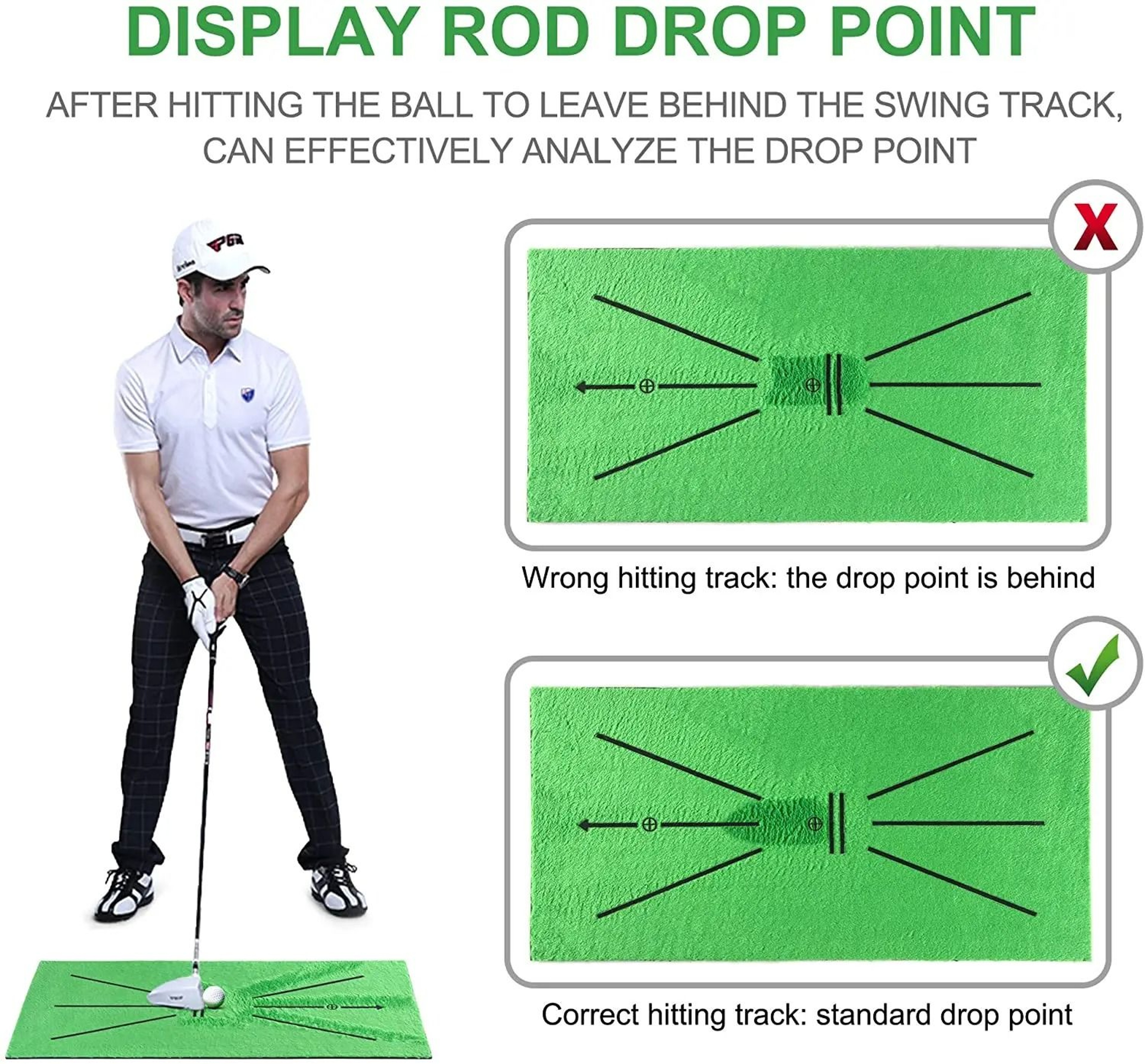 Golf Swing Training Practice Mat 2