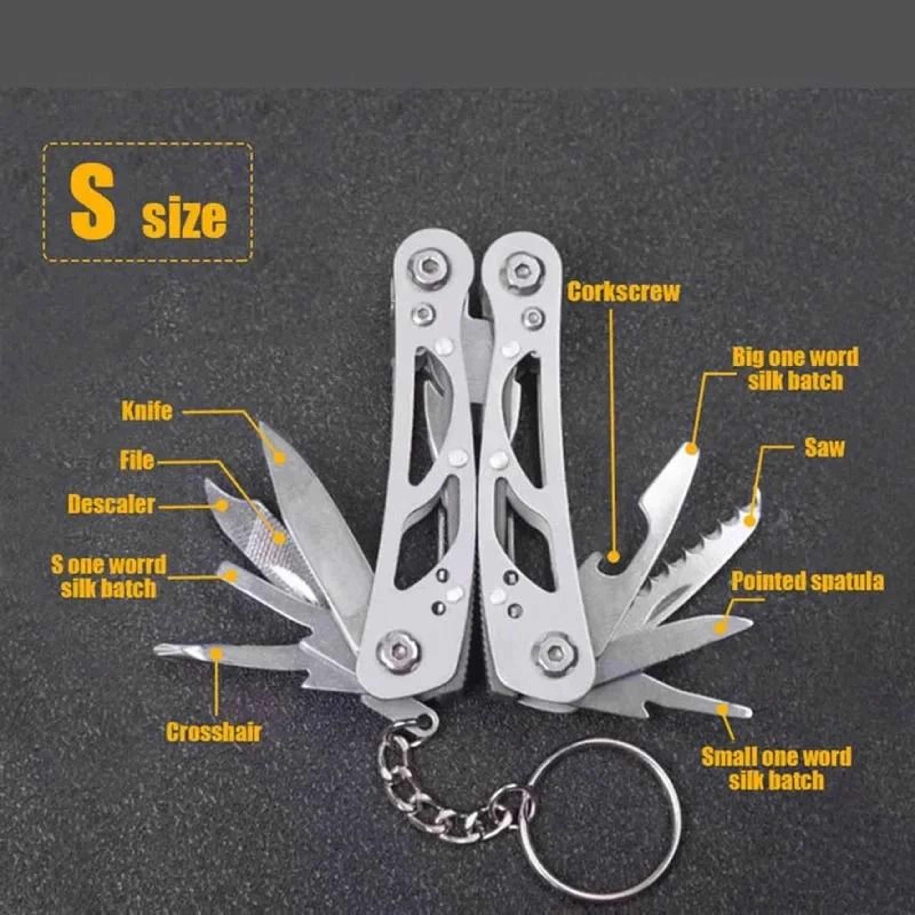 Folding Multi Tool Pocket Pliers 1