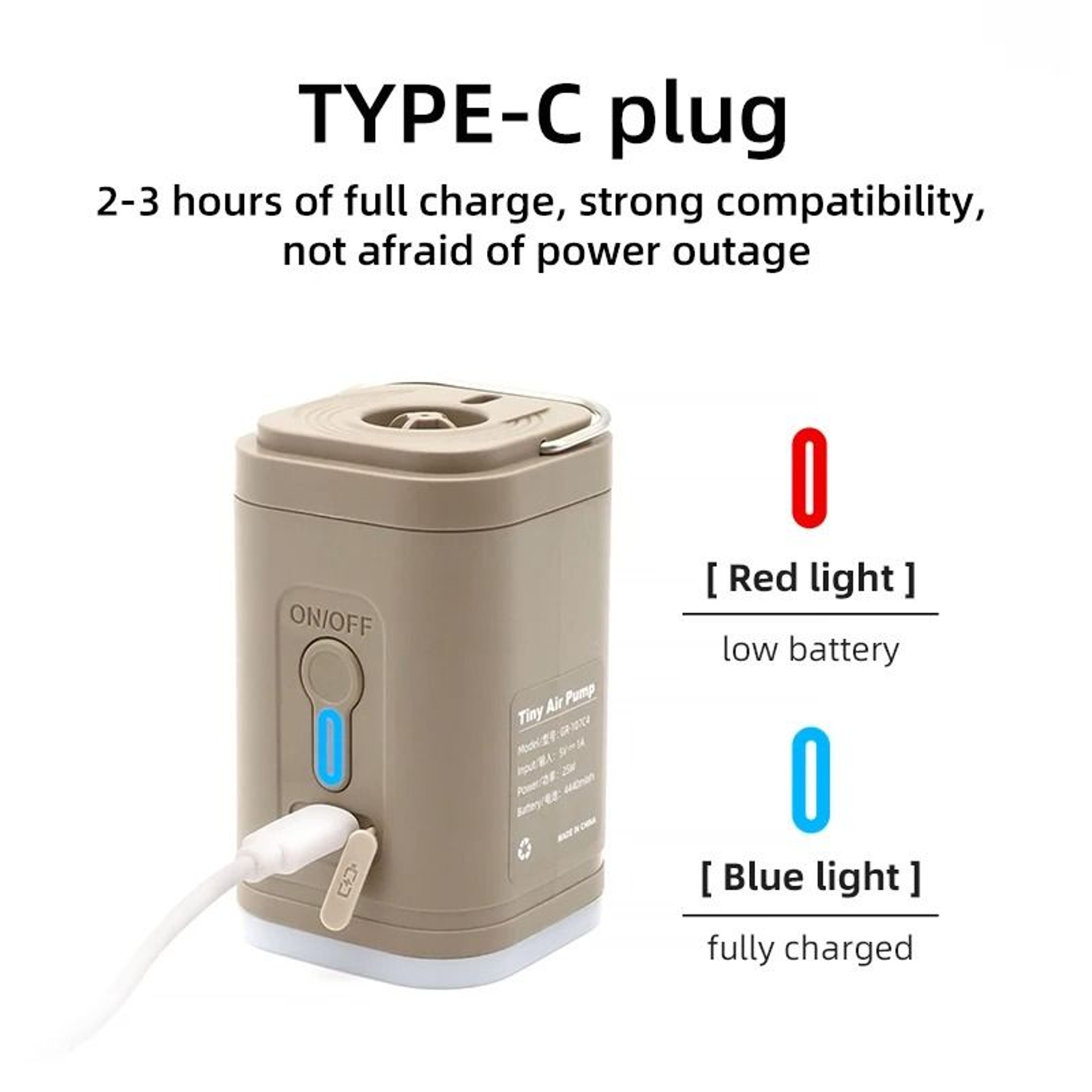 Portable Wireless Mini Air Inflation Pump 4