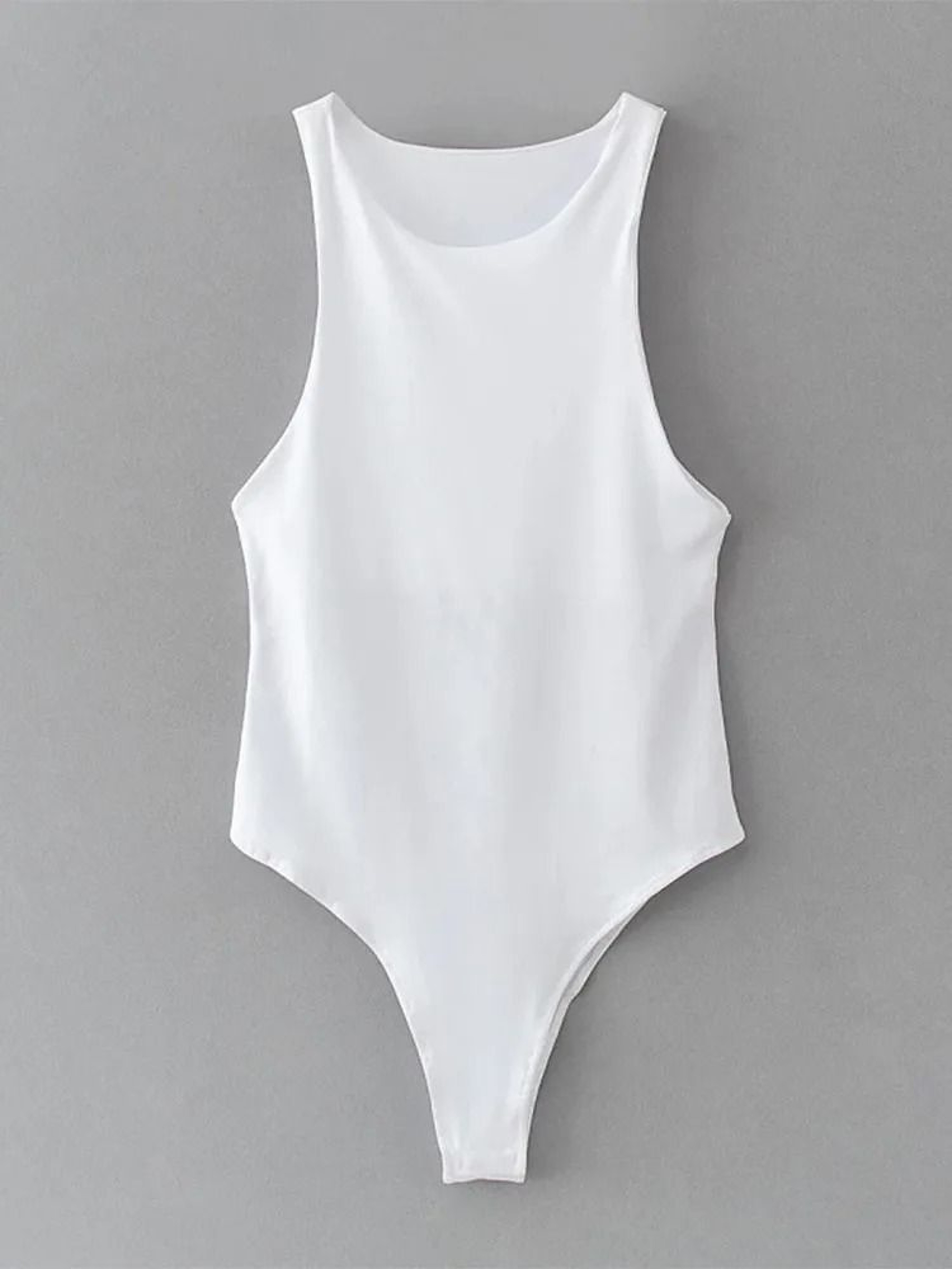 Summer Solid Bodycon Womens Bodysuit 10