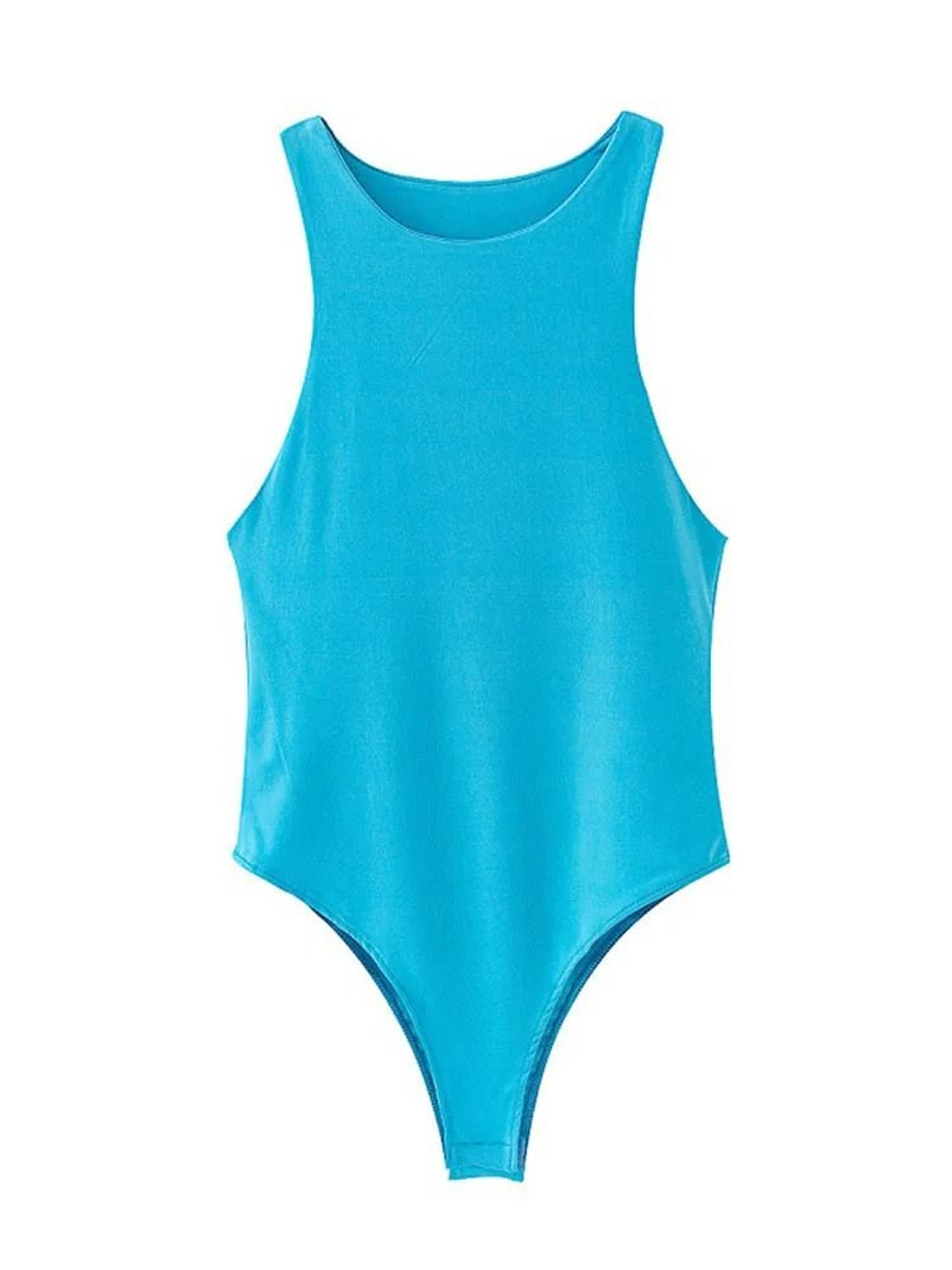 Summer Solid Bodycon Womens Bodysuit 6