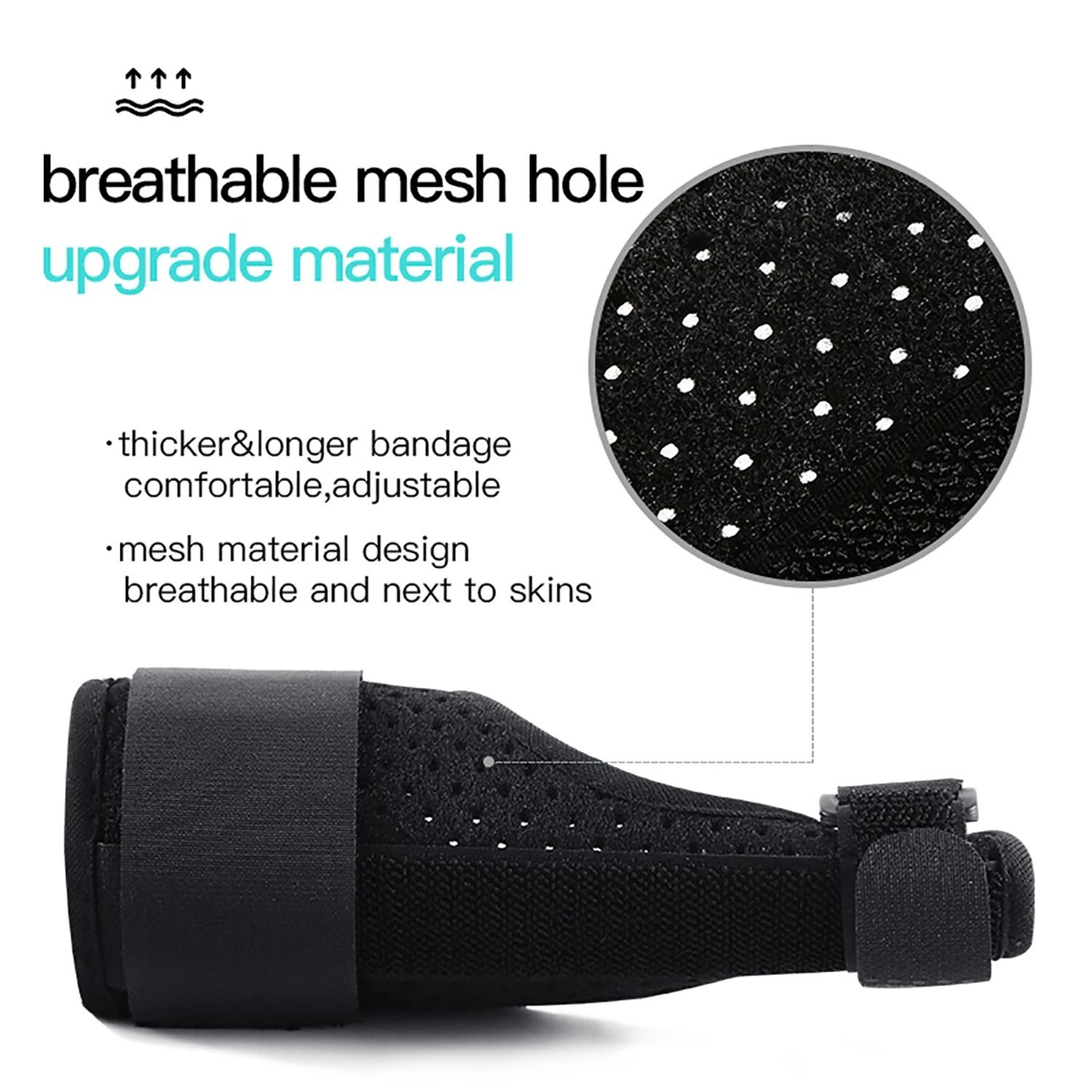 Wrist And Thumb Support Brace With Steel Stabilizer For Joint Relief 4
