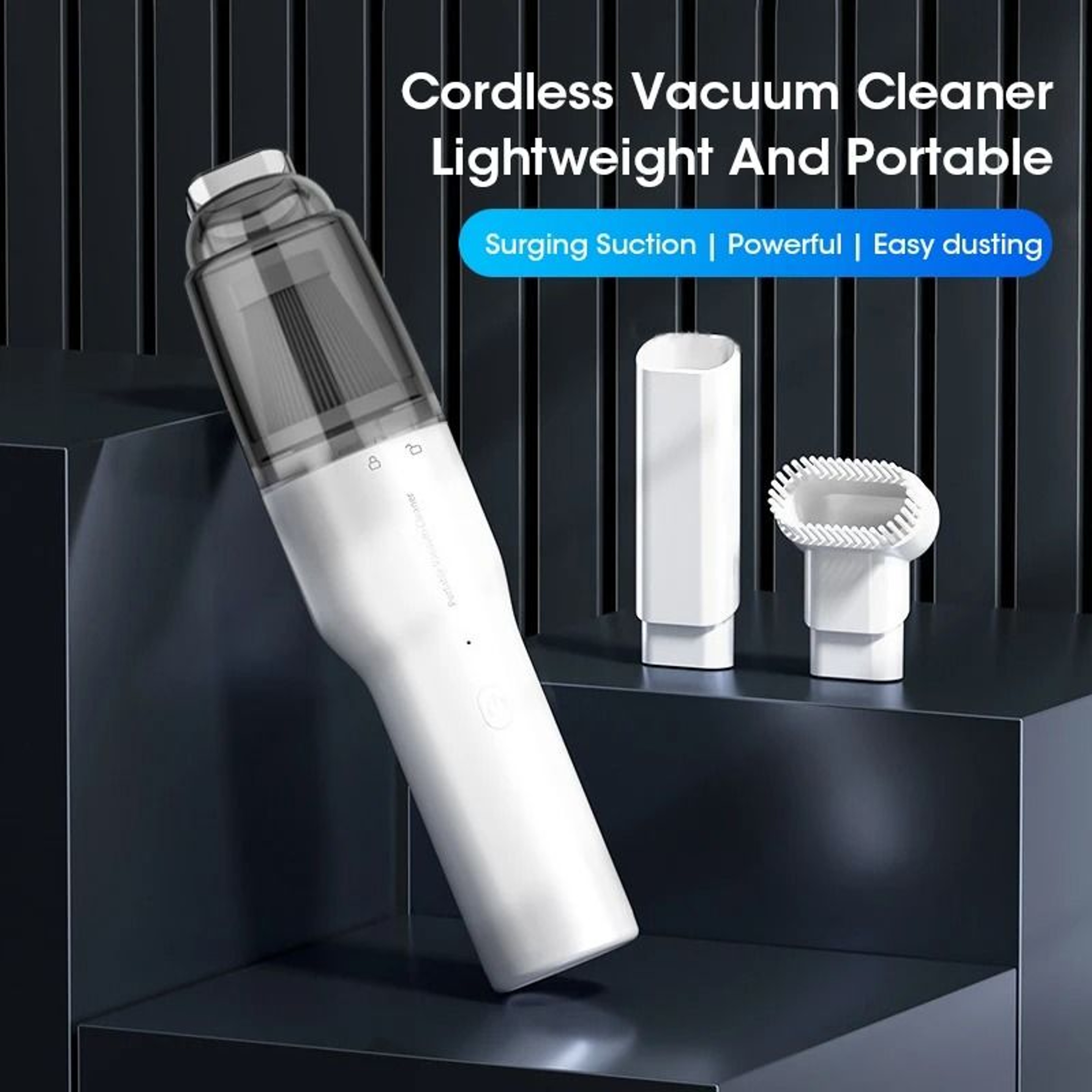 Wireless Handheld Car Vacuum Cleaner With Strong Suction Power 1