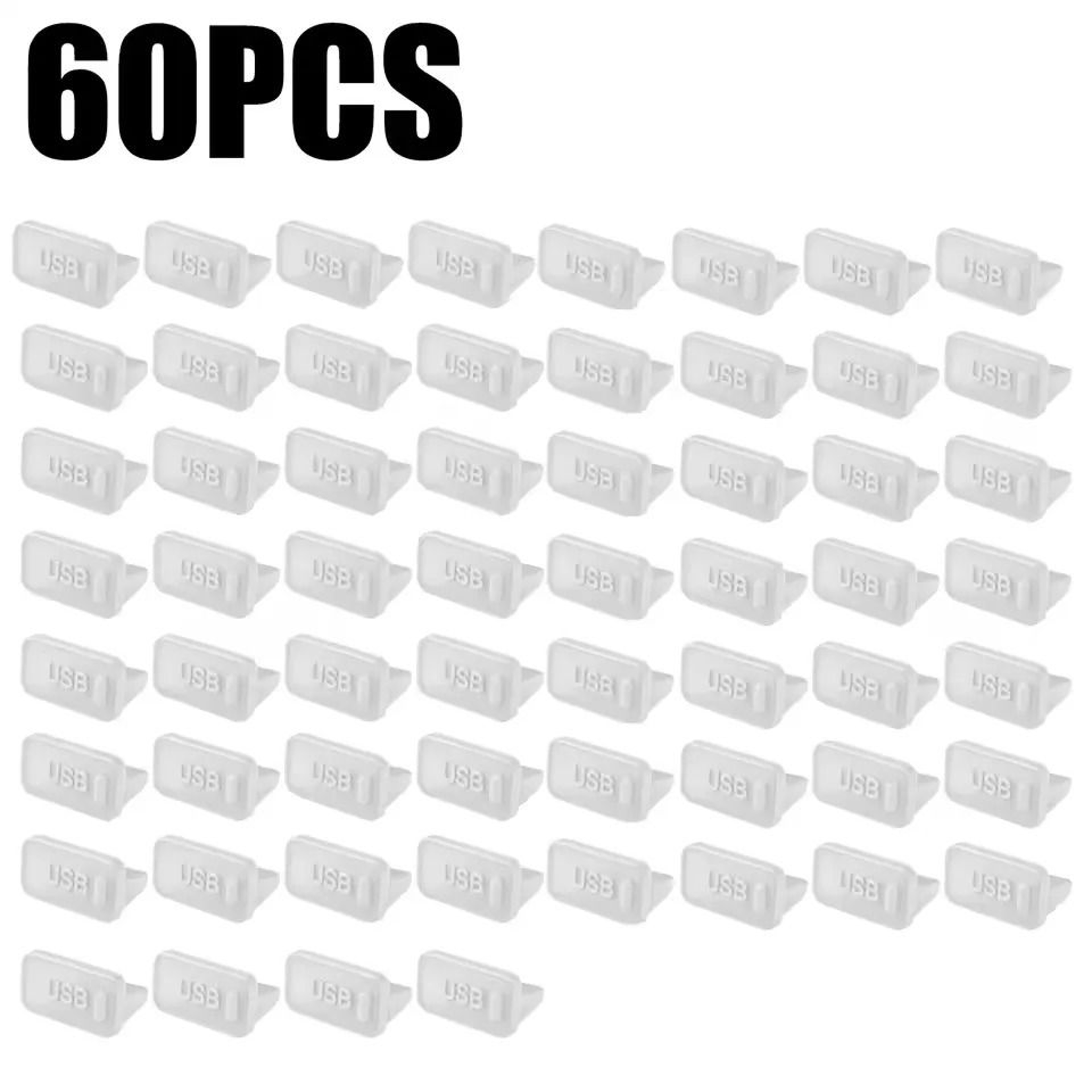 USB A Port Dust Plug Covers For Laptop And Charger Protection 12