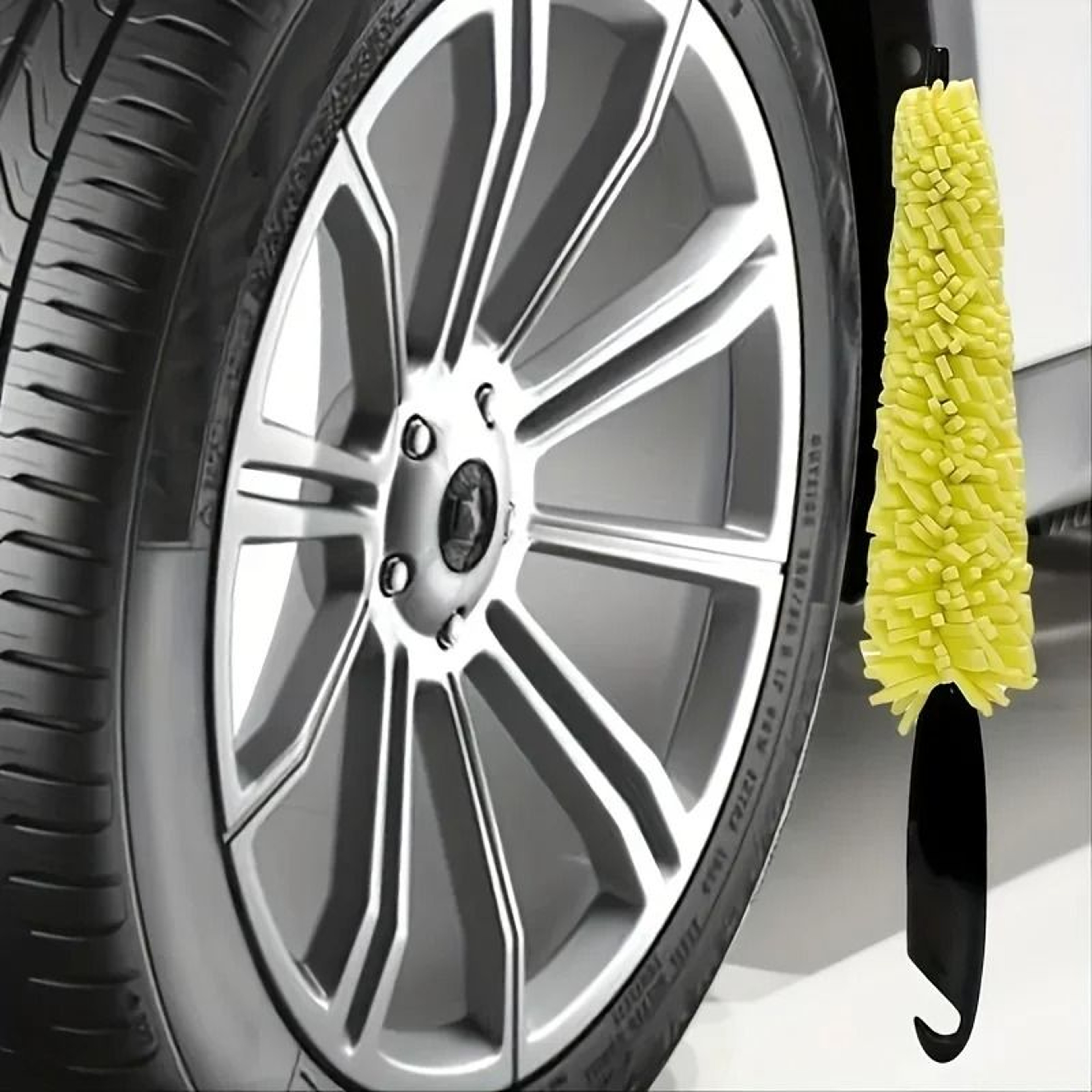 Tire Rim Cleaning Tool For Easy Car Wheel Maintenance 1