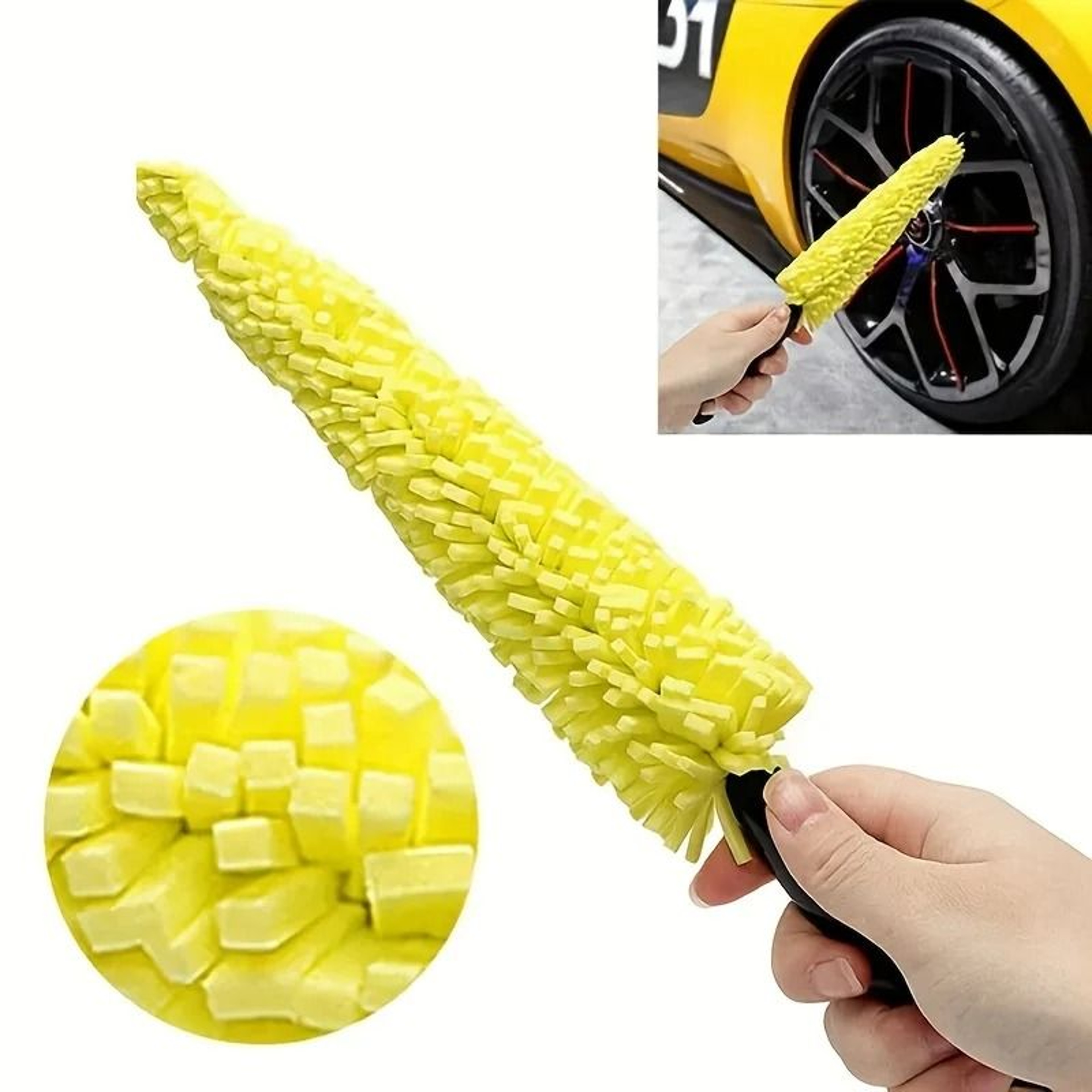 Tire Rim Cleaning Tool For Easy Car Wheel Maintenance 2
