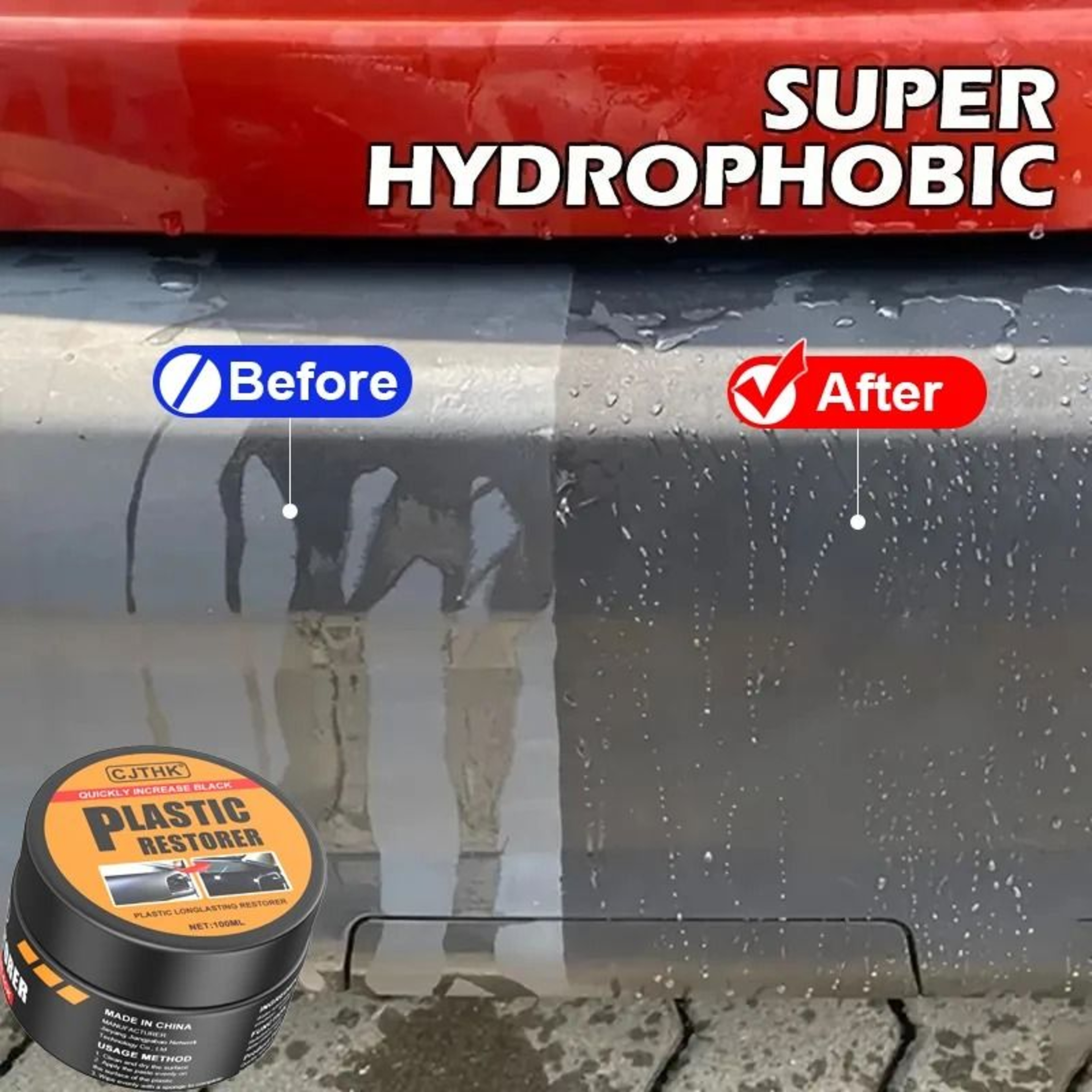 Car Plastic Restorer Gloss Coating For Interior Panels And Trim 4