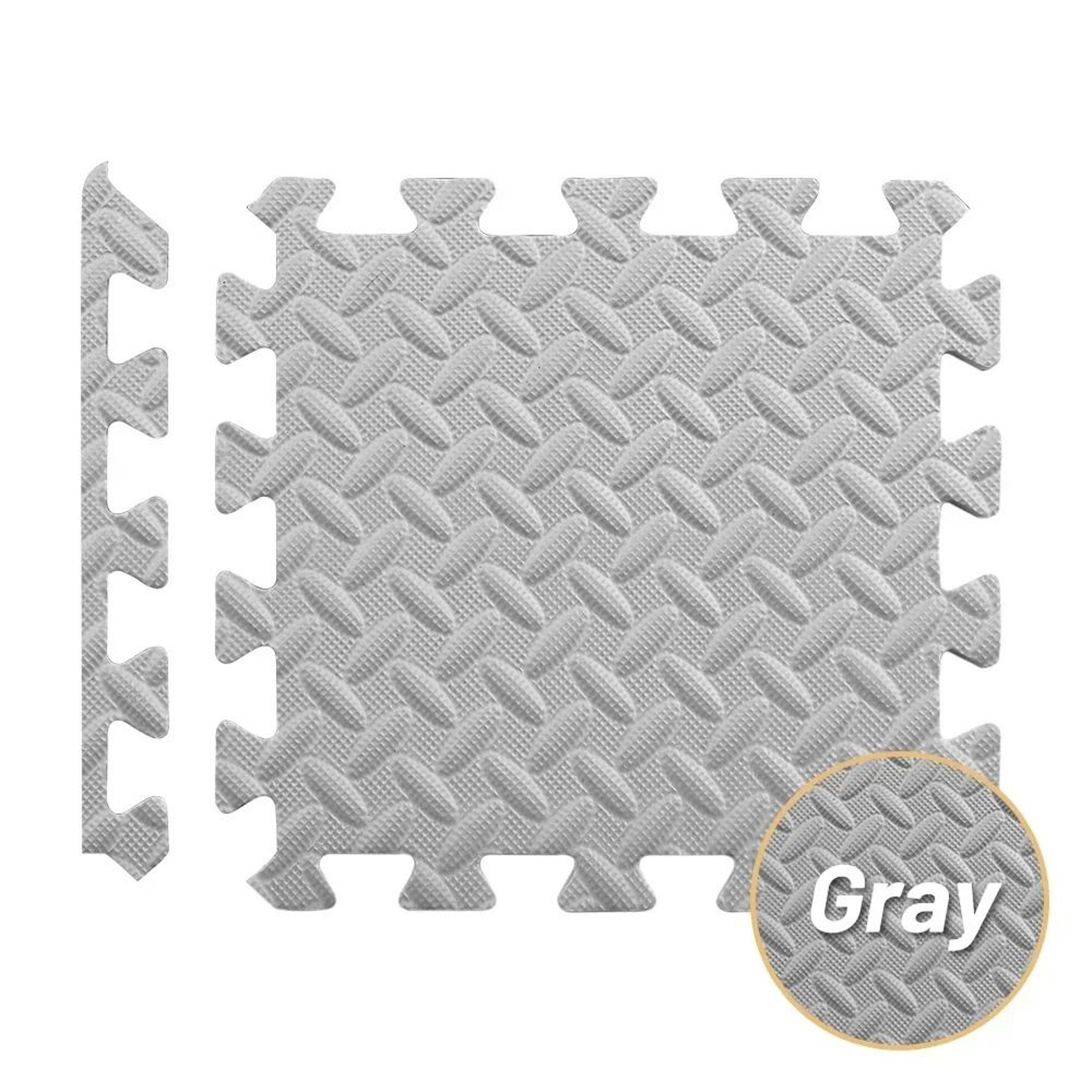 Interlocking EVA Puzzle Fitness Mat Tiles For Home Gym And Kids Play Area 11