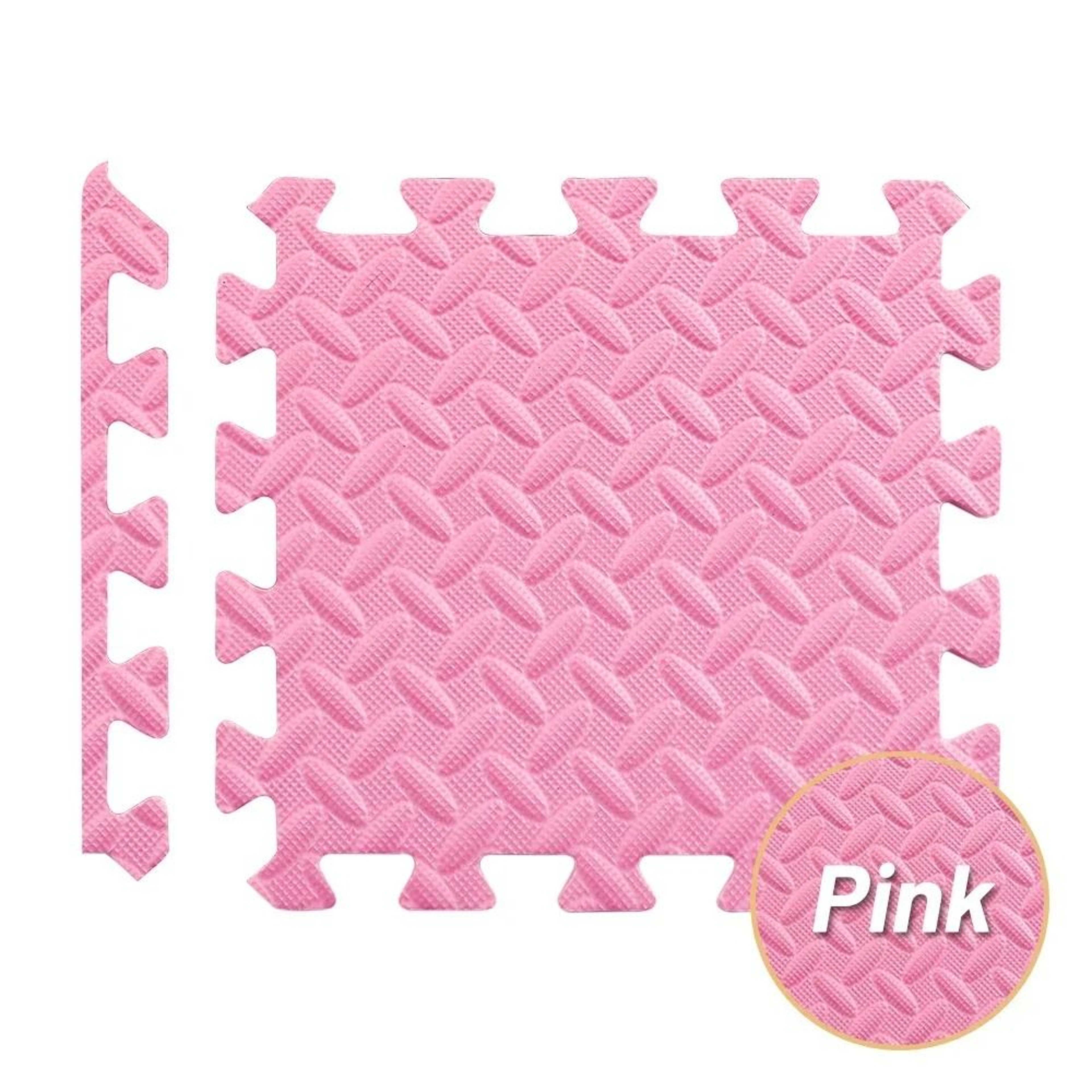 Interlocking EVA Puzzle Fitness Mat Tiles For Home Gym And Kids Play Area 12