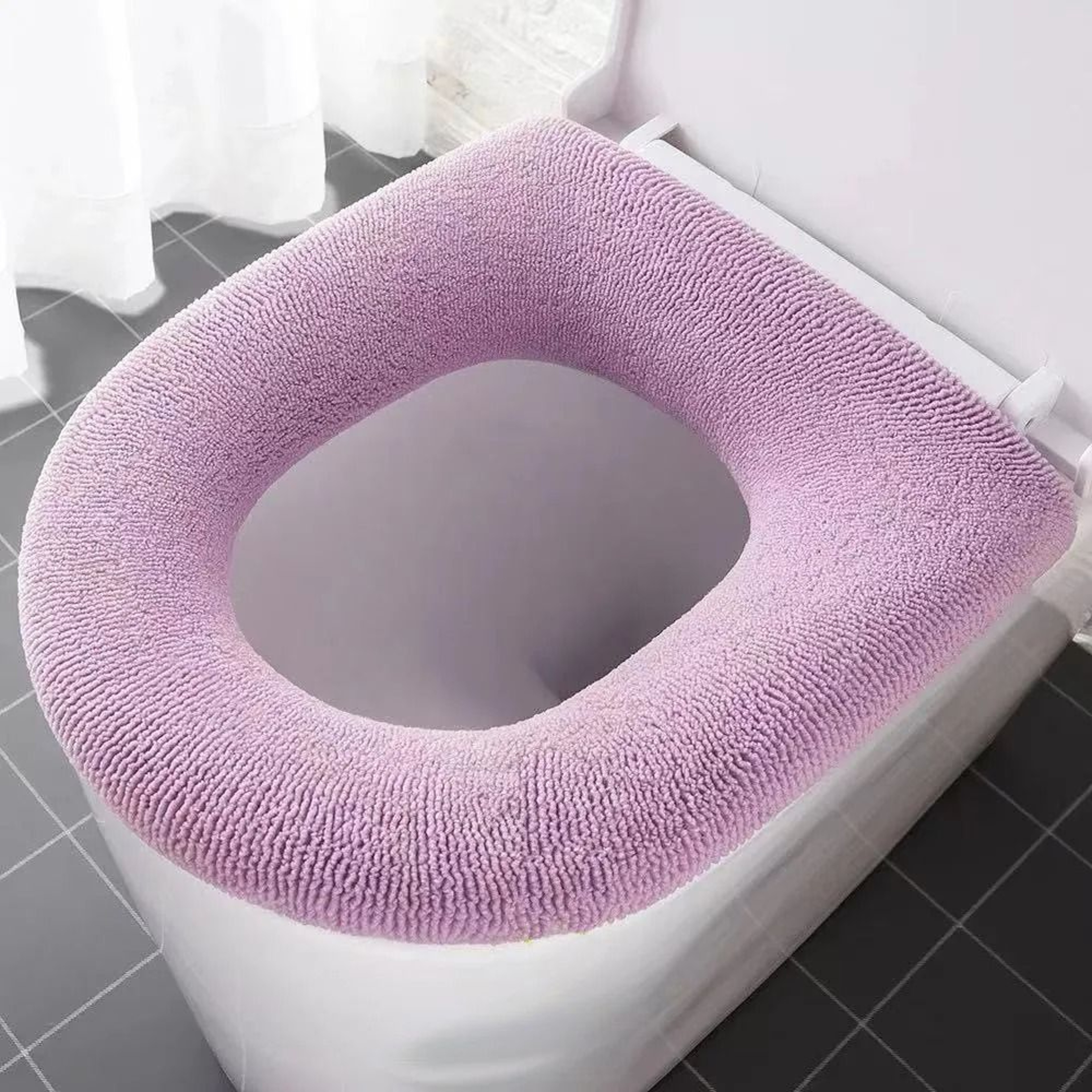 Thick Washable Toilet Seat Cover Mat For Bathroom Comfort 8