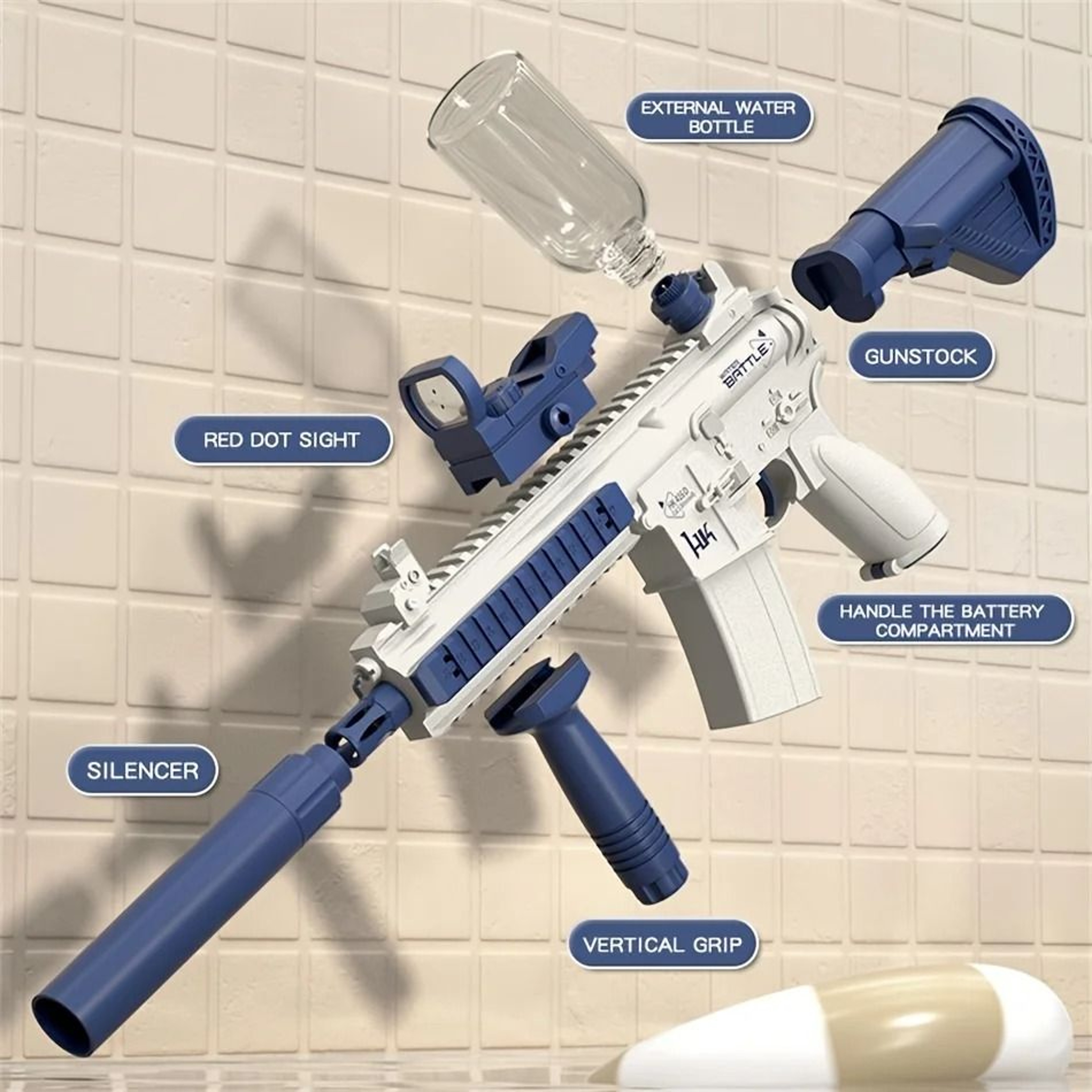 Automatic Electric Water Gun Toy For Outdoor Summer Fun 0