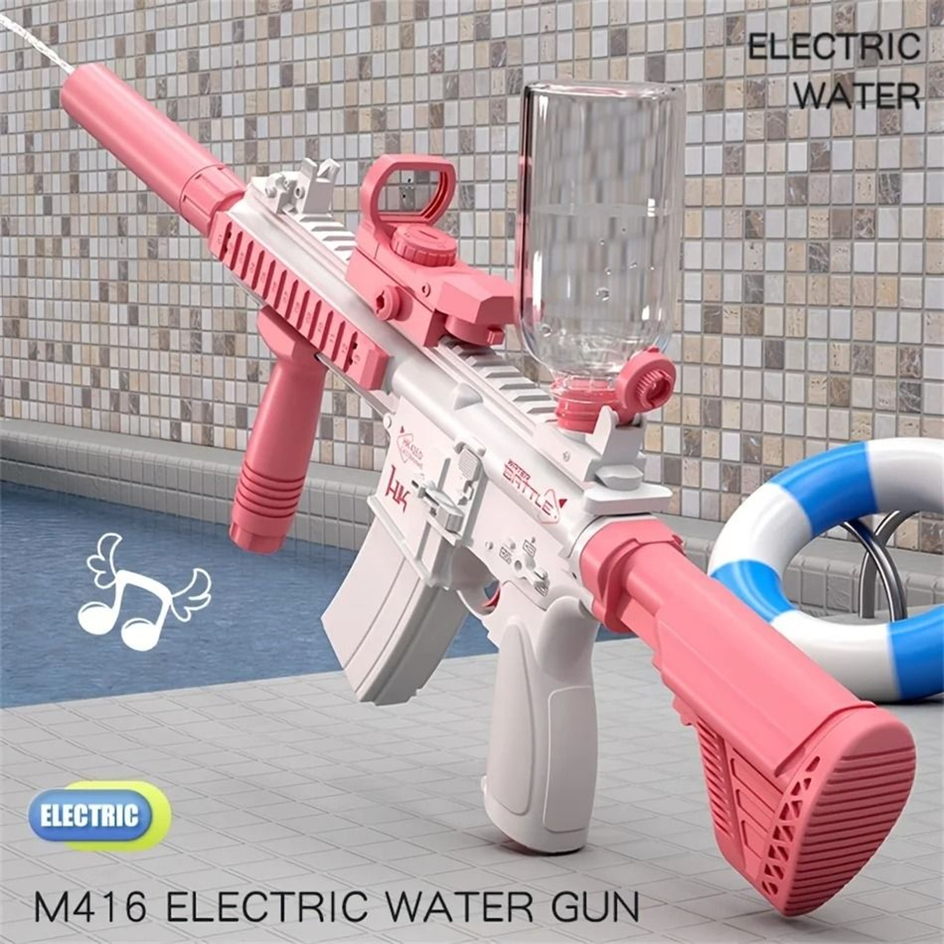 Automatic Electric Water Gun Toy For Outdoor Summer Fun 2