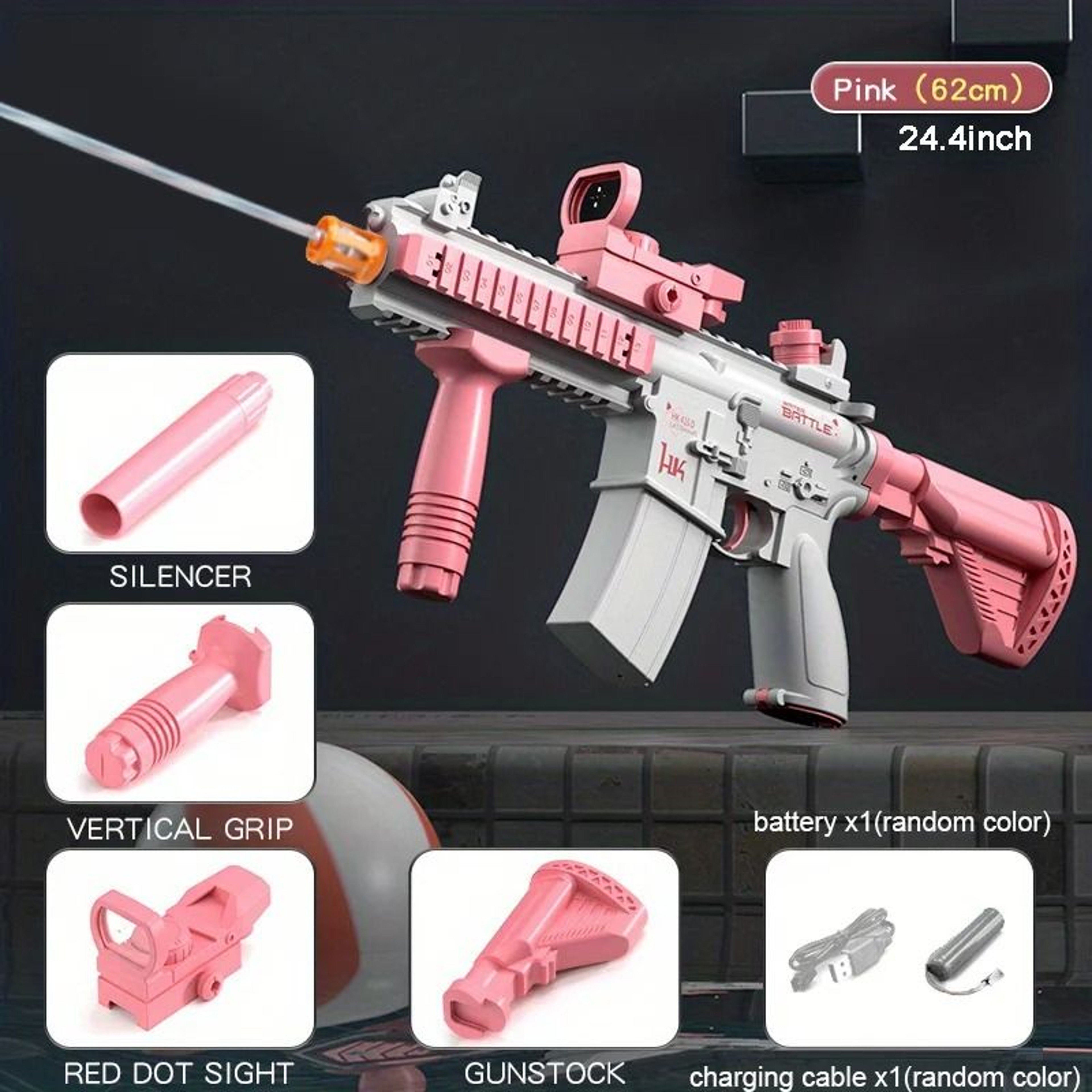 Automatic Electric Water Gun Toy For Outdoor Summer Fun 5