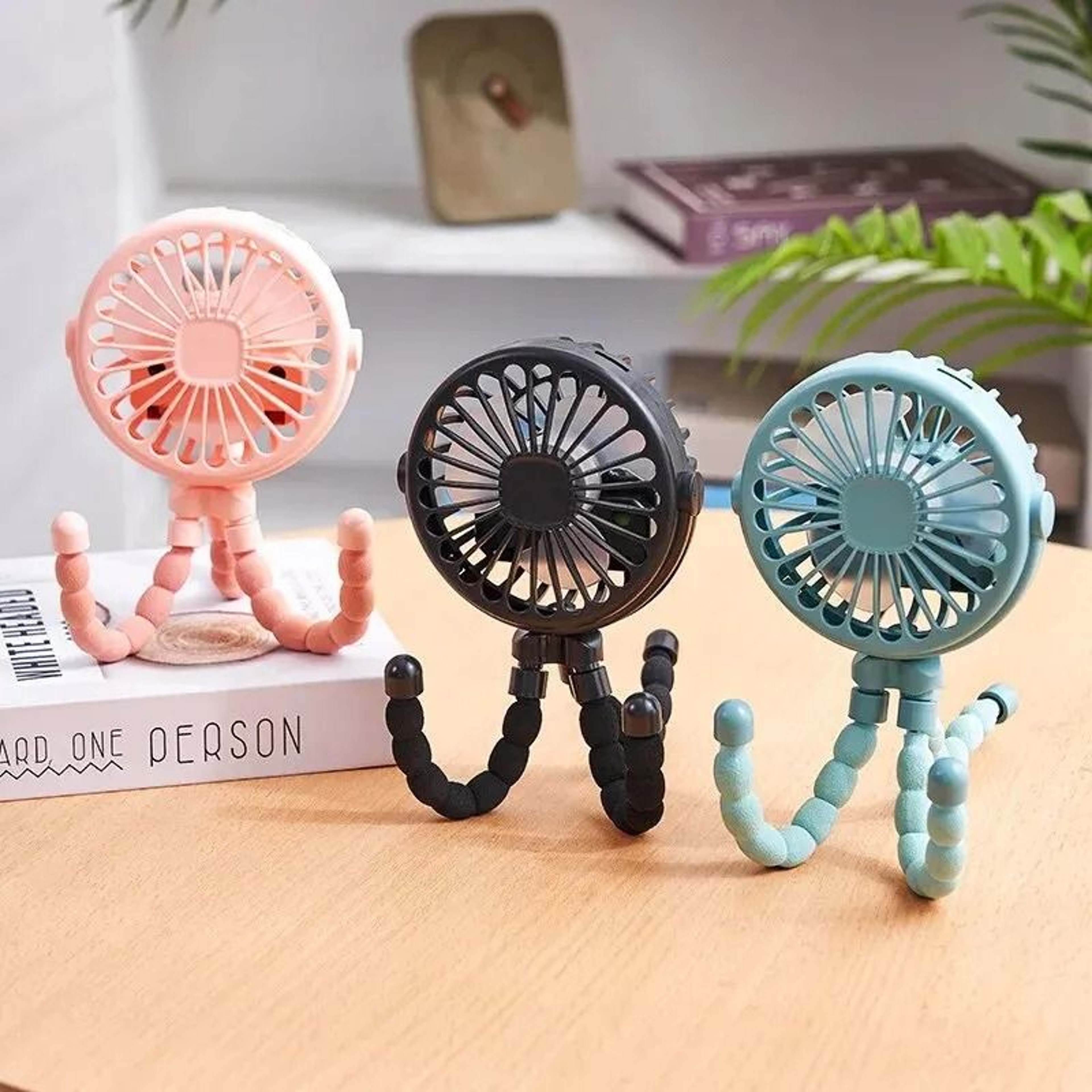 USB Rechargeable Portable Mini Fan For Stroller And Student Use 0