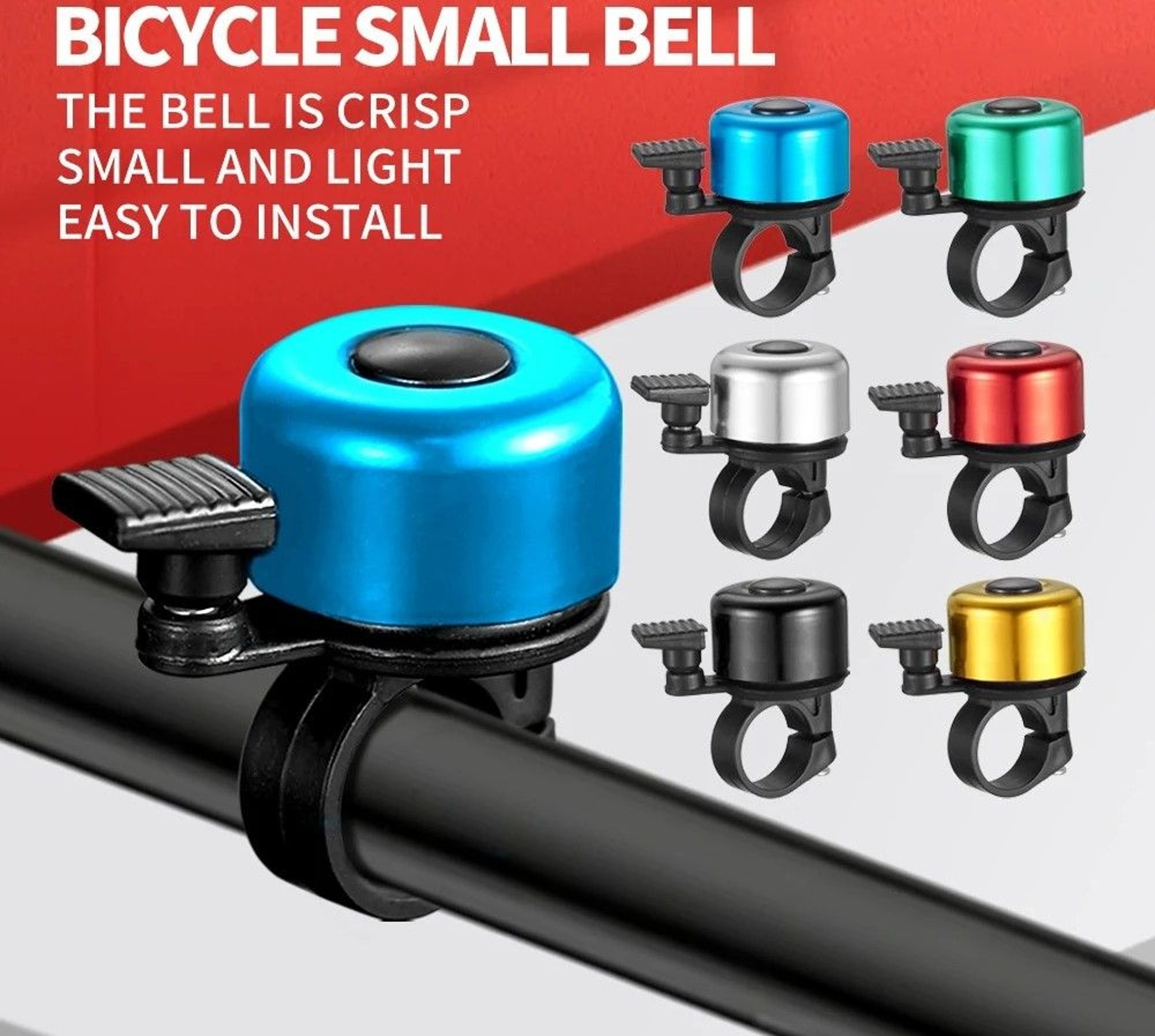 Aluminum Alloy Bicycle Bell For Mountain And Road Cycling Safety 0
