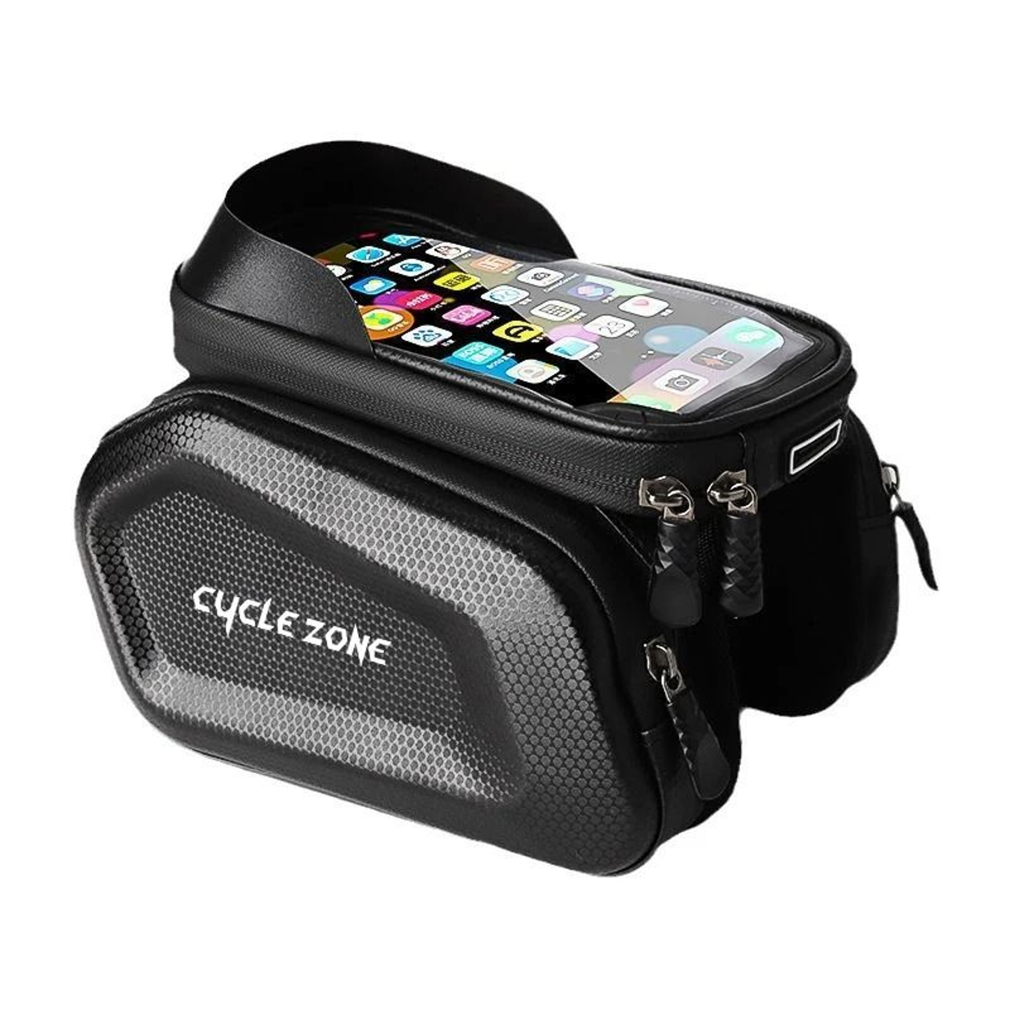 Bicycle Top Frame Phone Bag With Touch Screen Access For Cycling 7