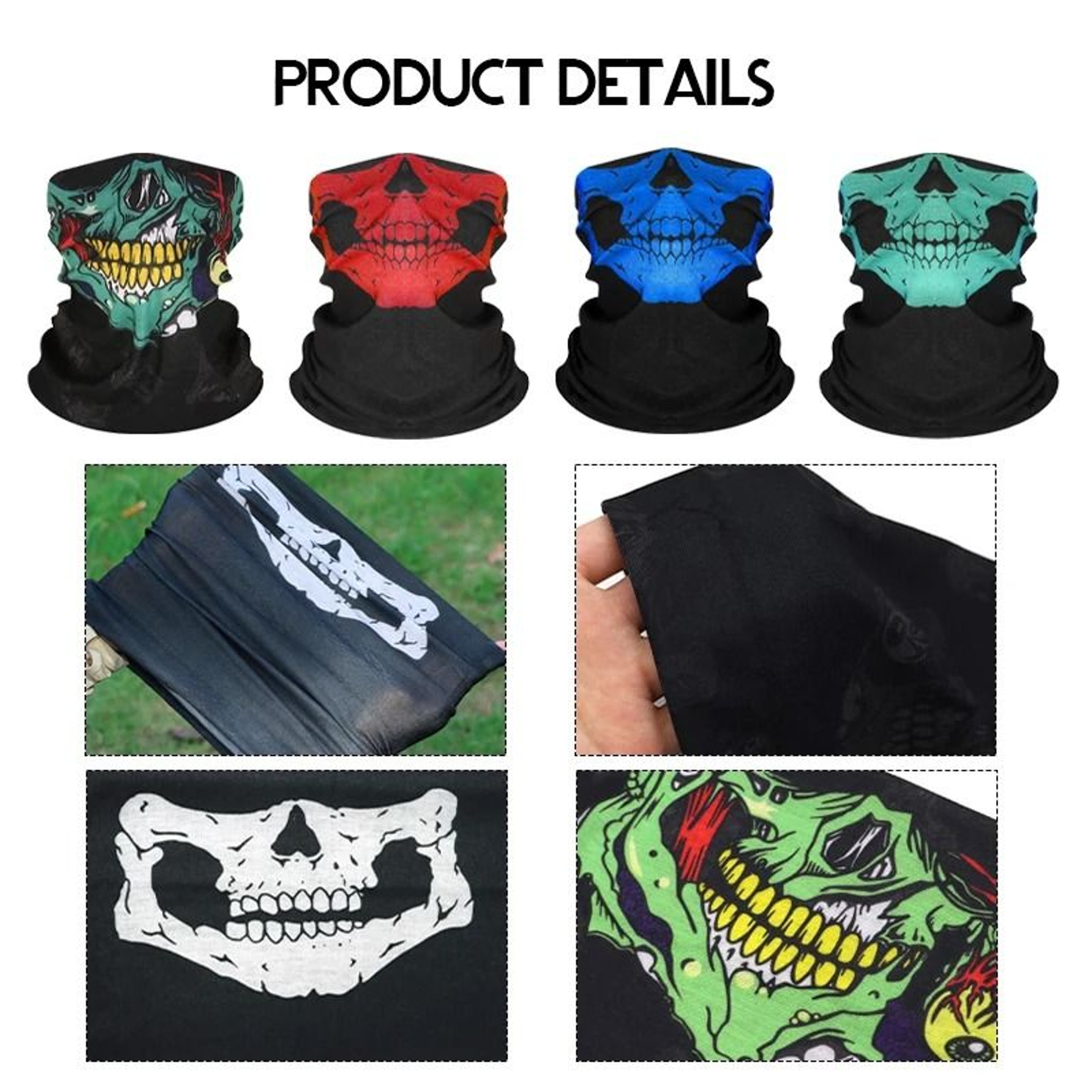 Breathable Summer Cycling Face Mask Bandana For Outdoor Sports 4
