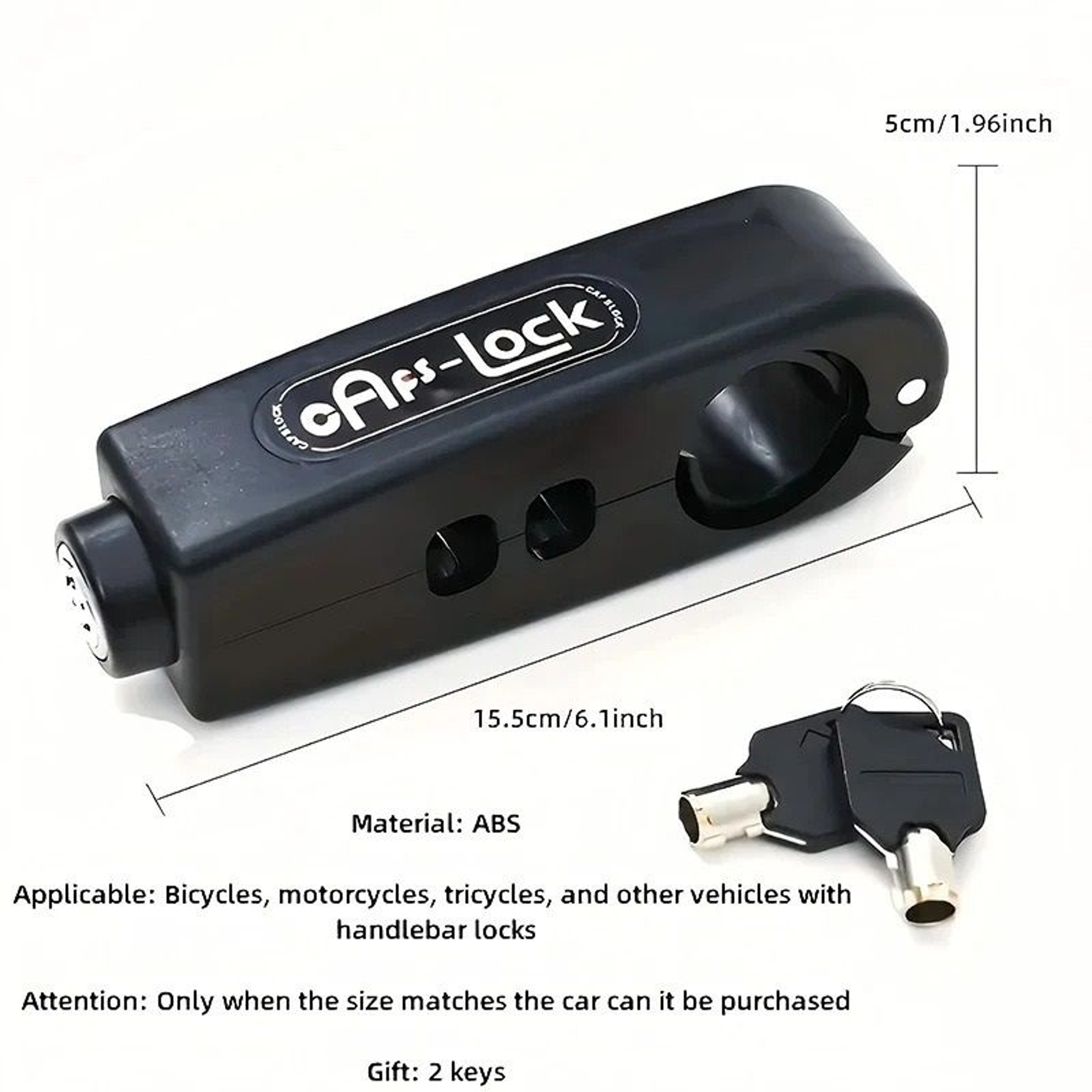 Portable Mini Bicycle Anti Theft Lock For Bikes Scooters And Motorcycles 5