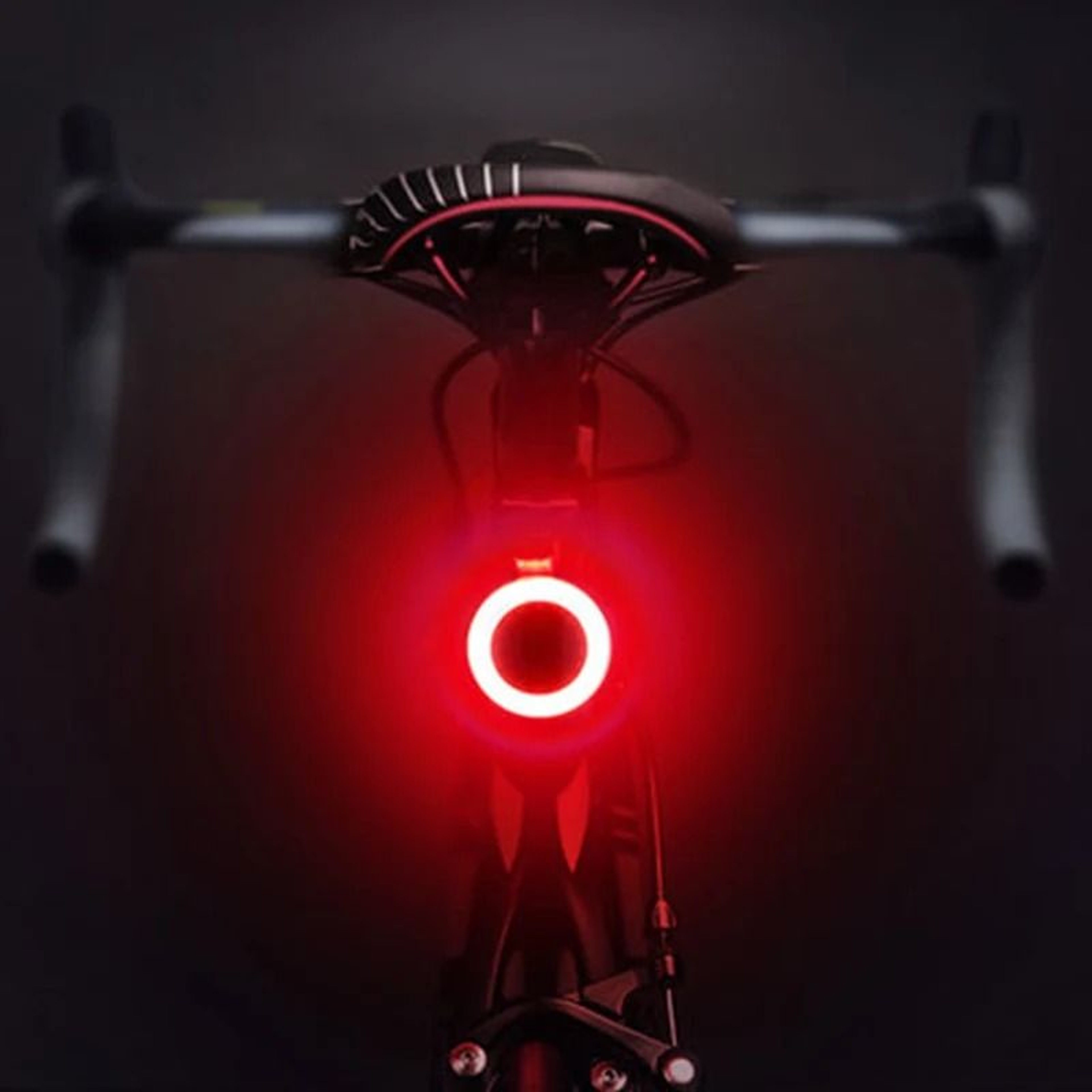 USB Rechargeable Bicycle Tail Light Multi Mode LED Cycling Rear Lamp 6