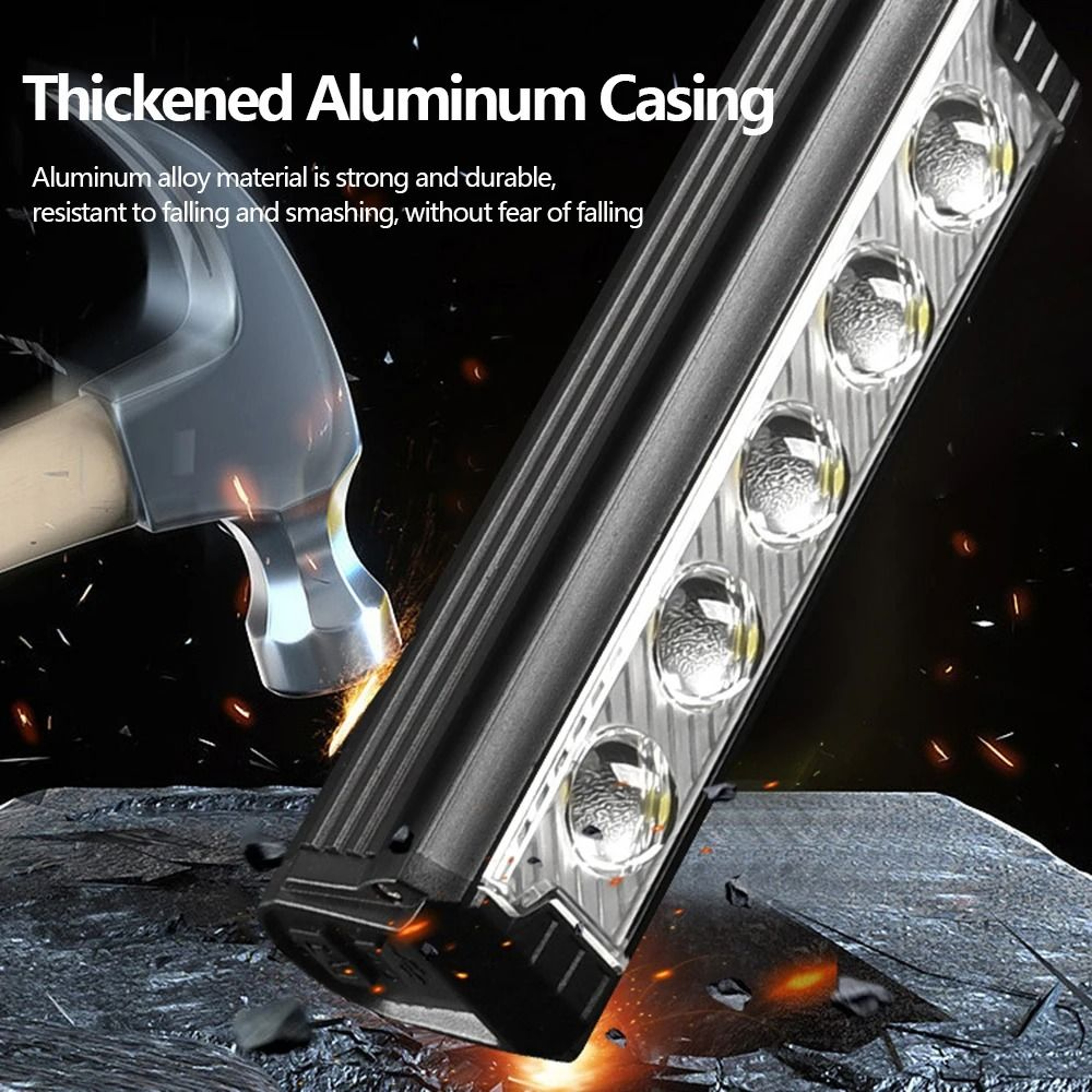 Rechargeable Bicycle Front Light Waterproof LED Bike Headlight 3