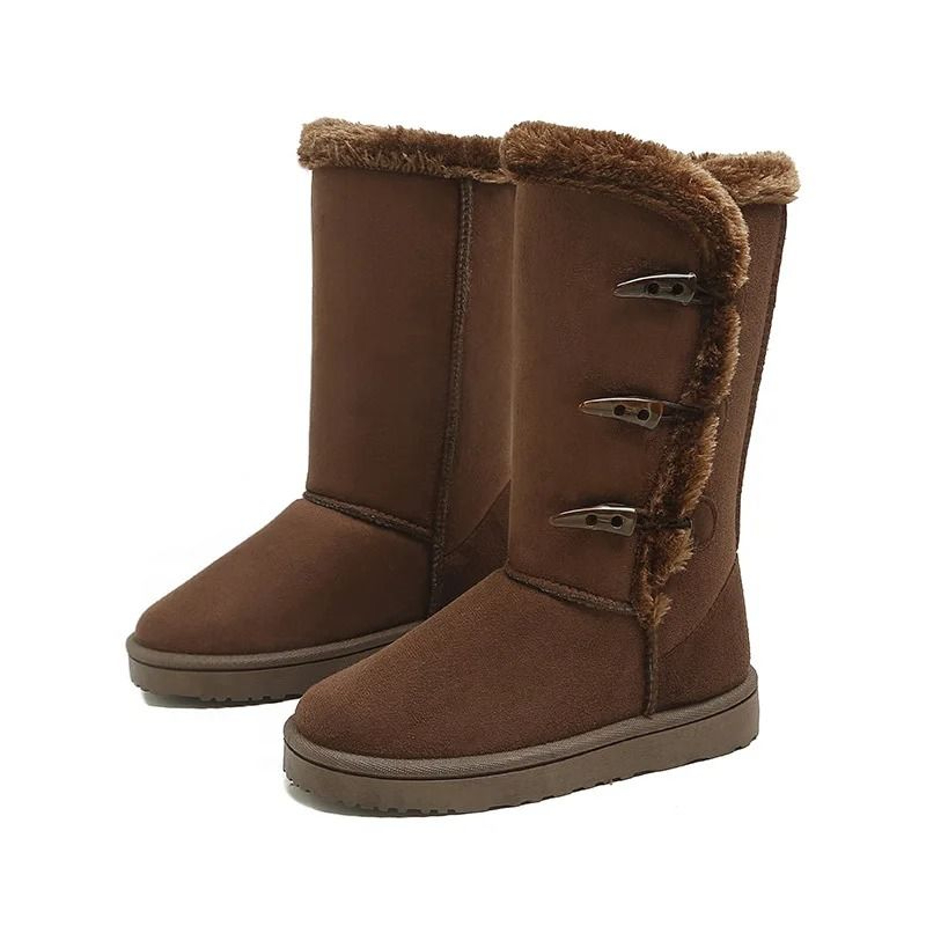 Women Winter Snow Boots Warm Plush Platform Casual Shoes 3