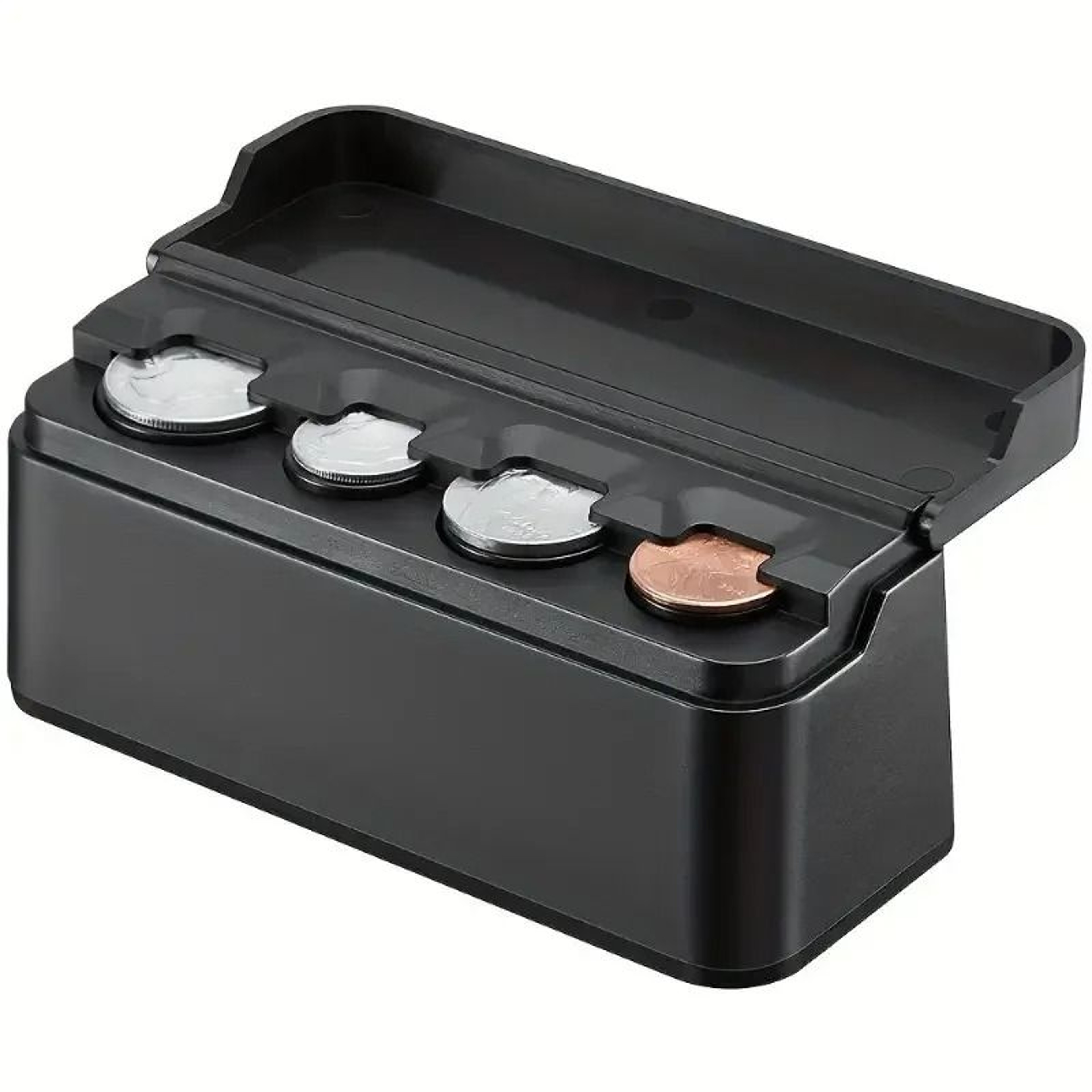 Universal Car Coin Holder Change Organizer  48Capacity Money Dispenser Storage For Cars And Trucks 6