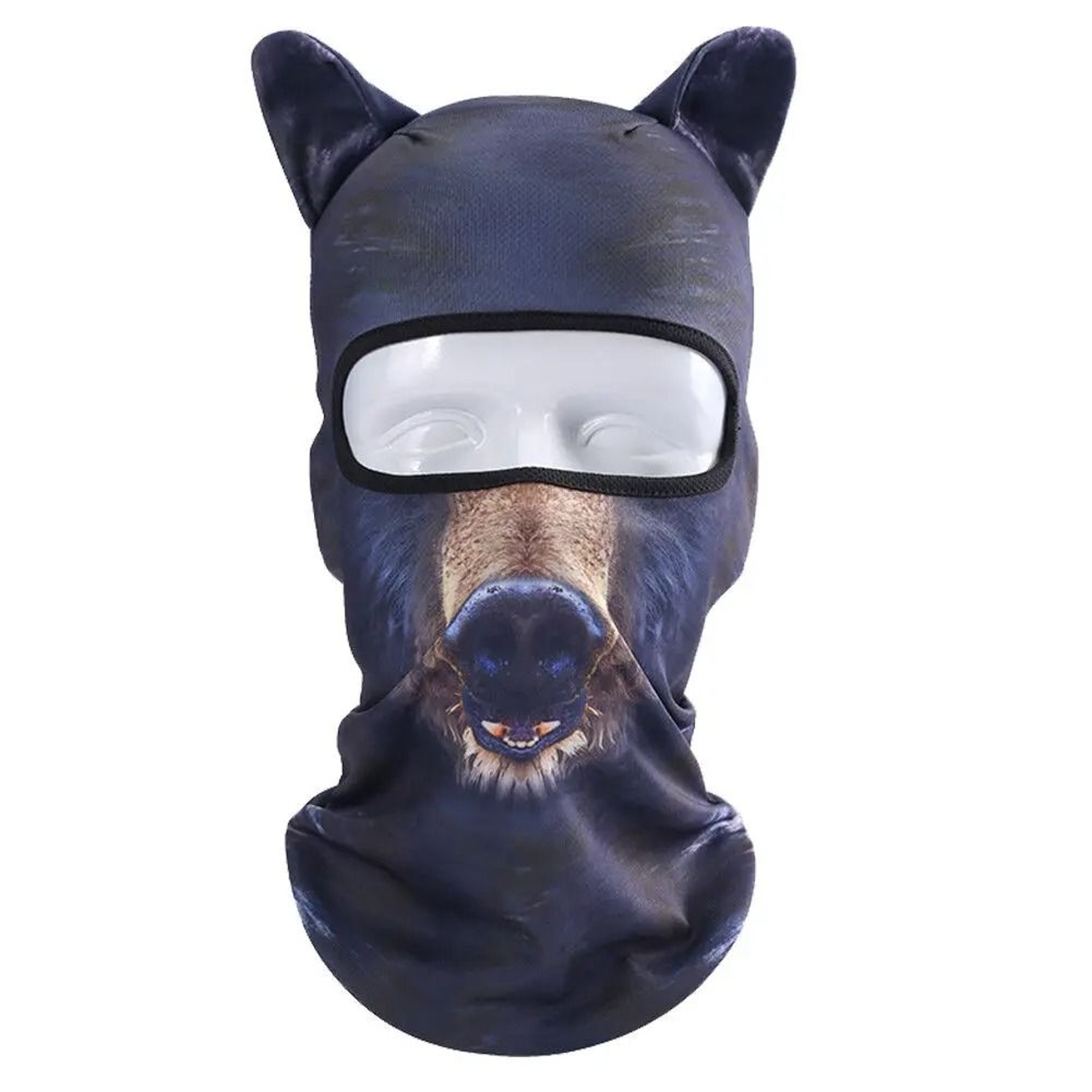 3D Animal Balaclava Full Face Mask Funny Windproof Ski Hat And Neck Gaiter With Ears For Cycling An 7
